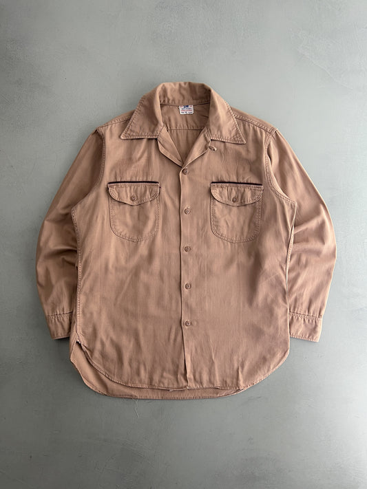 Union Made Lee Cotton Work Shirt [S]