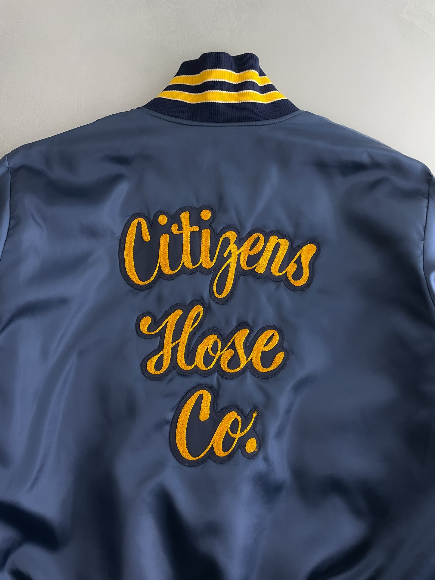 Citizens Hose Co. Satin Jacket [L]