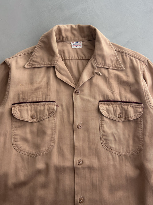 Union Made Lee Cotton Work Shirt [S]