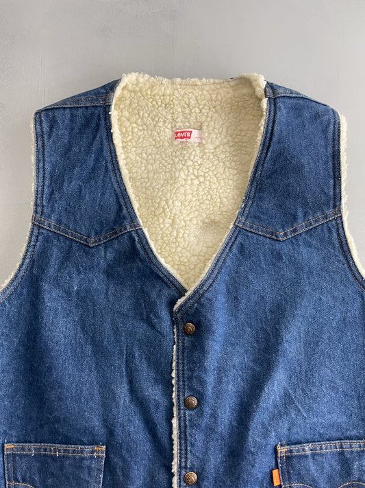 Levi's Orange Tab Sherpa Vest [L]