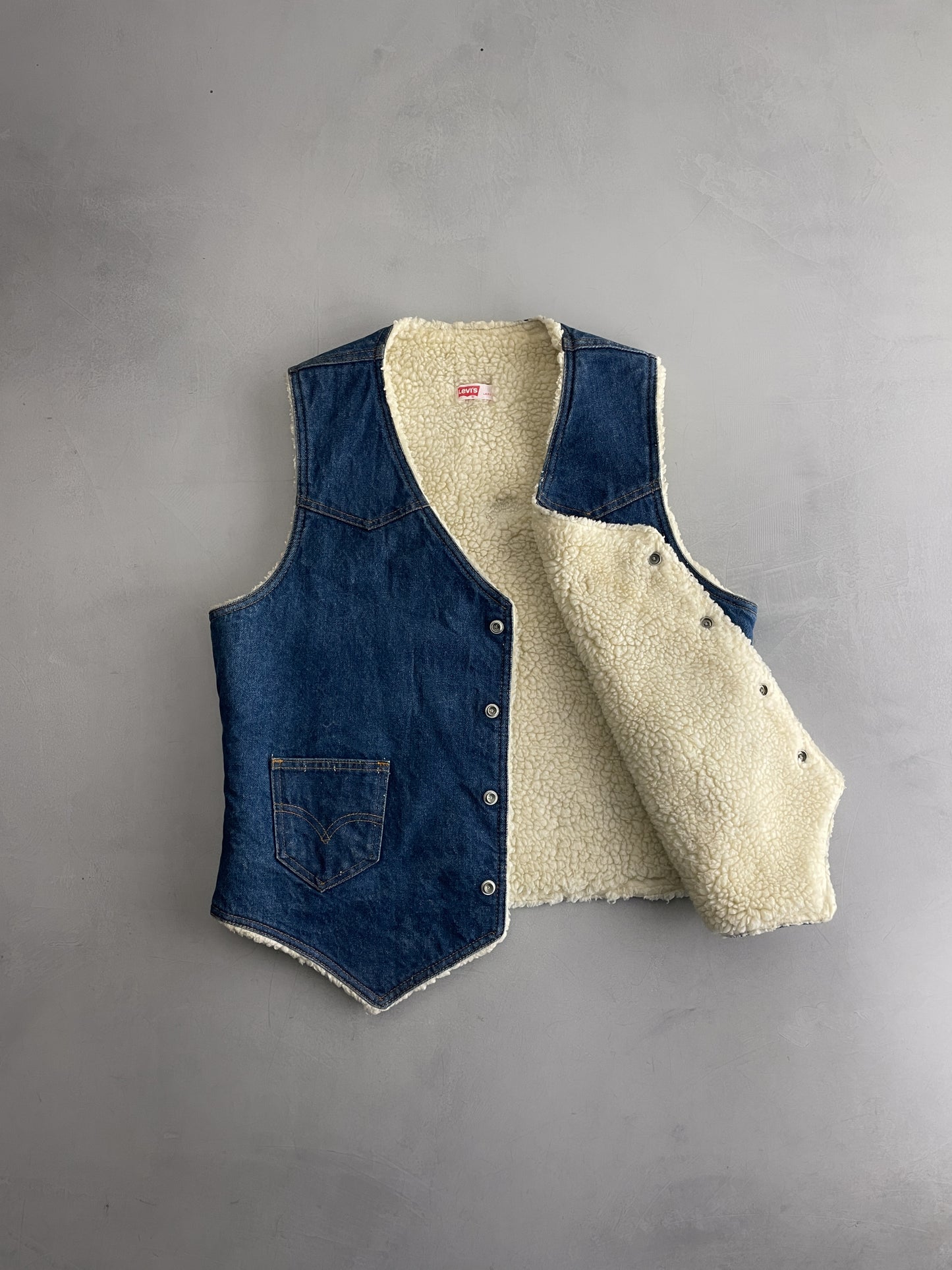 Levi's Orange Tab Sherpa Vest [L]