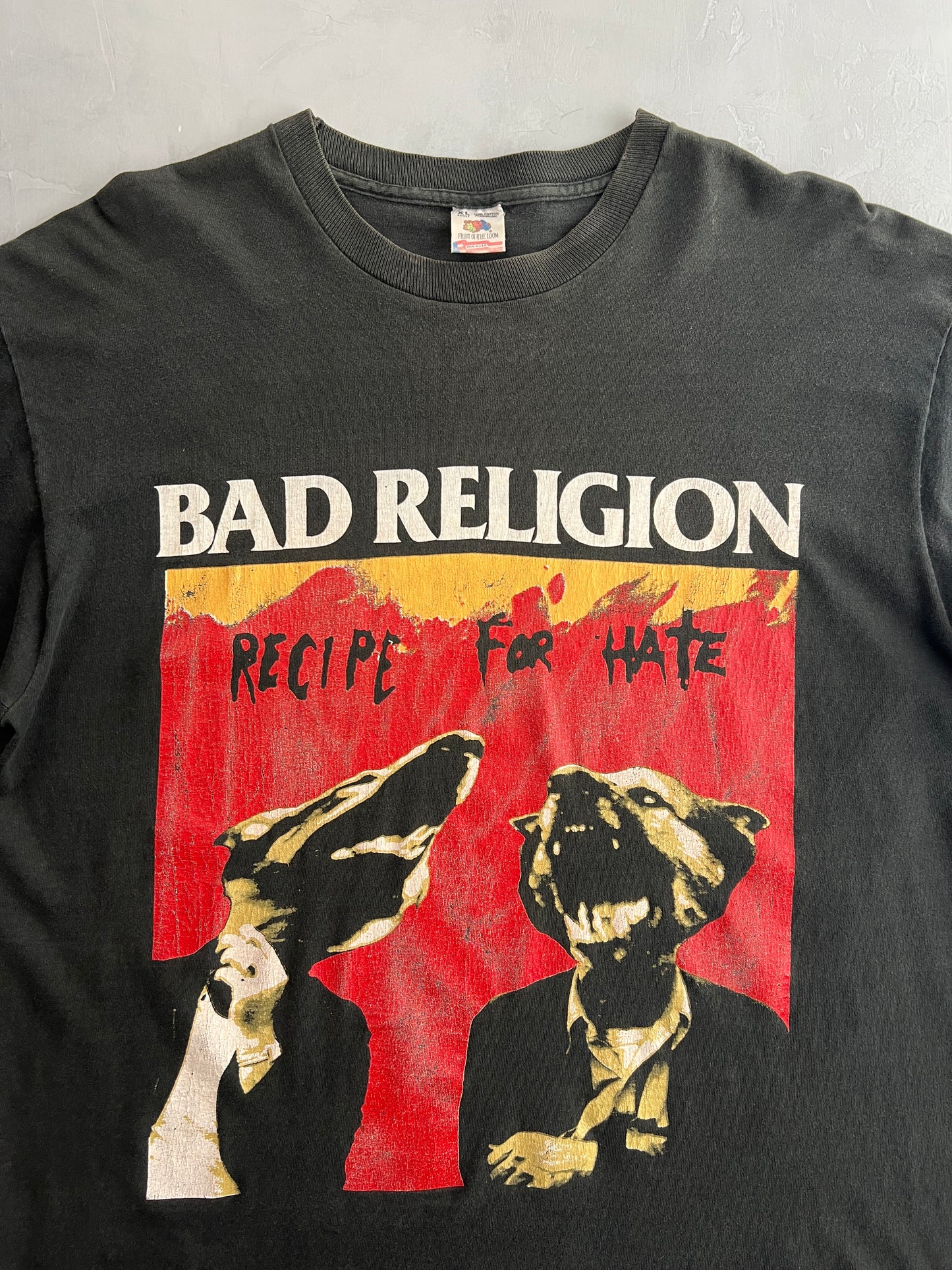 '93 Bad Religion 'Recipe For Hate' Tee [XL]
