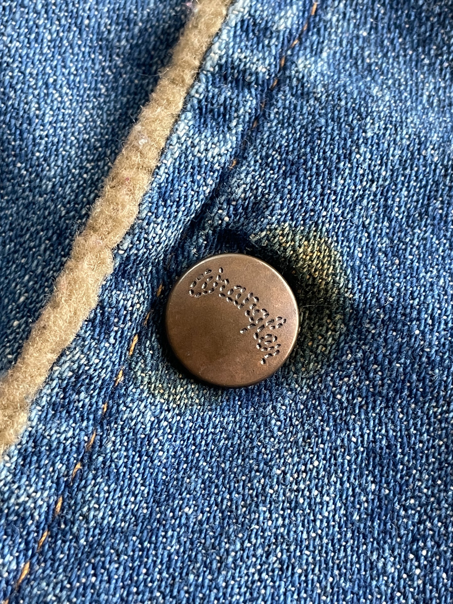 70's Wrangler Denim Cut-Off Vest [M]