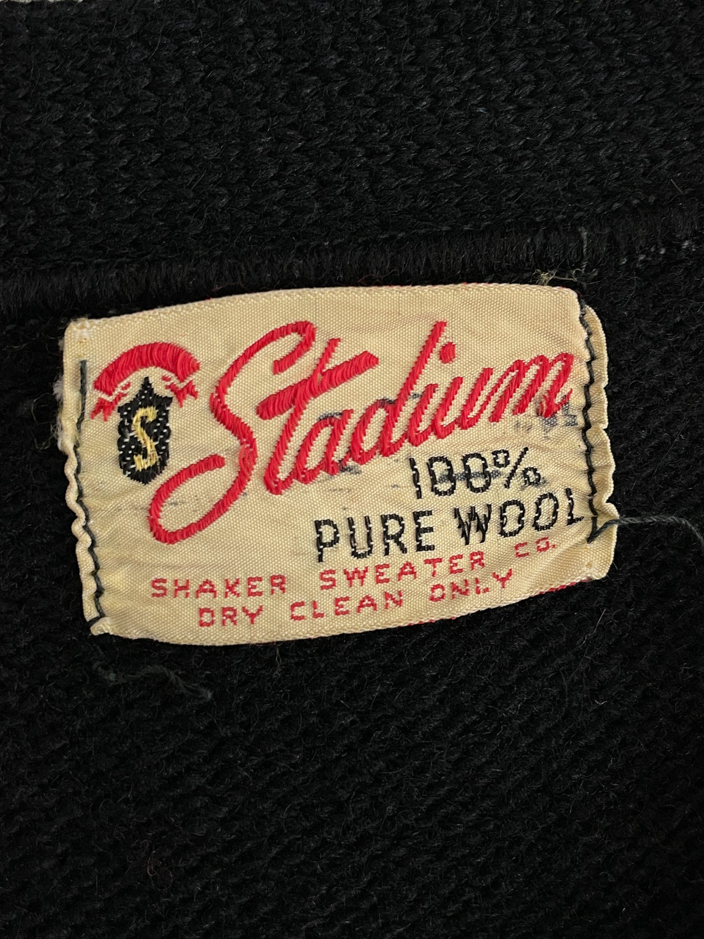 Patched Stadium Varsity Knit [M]