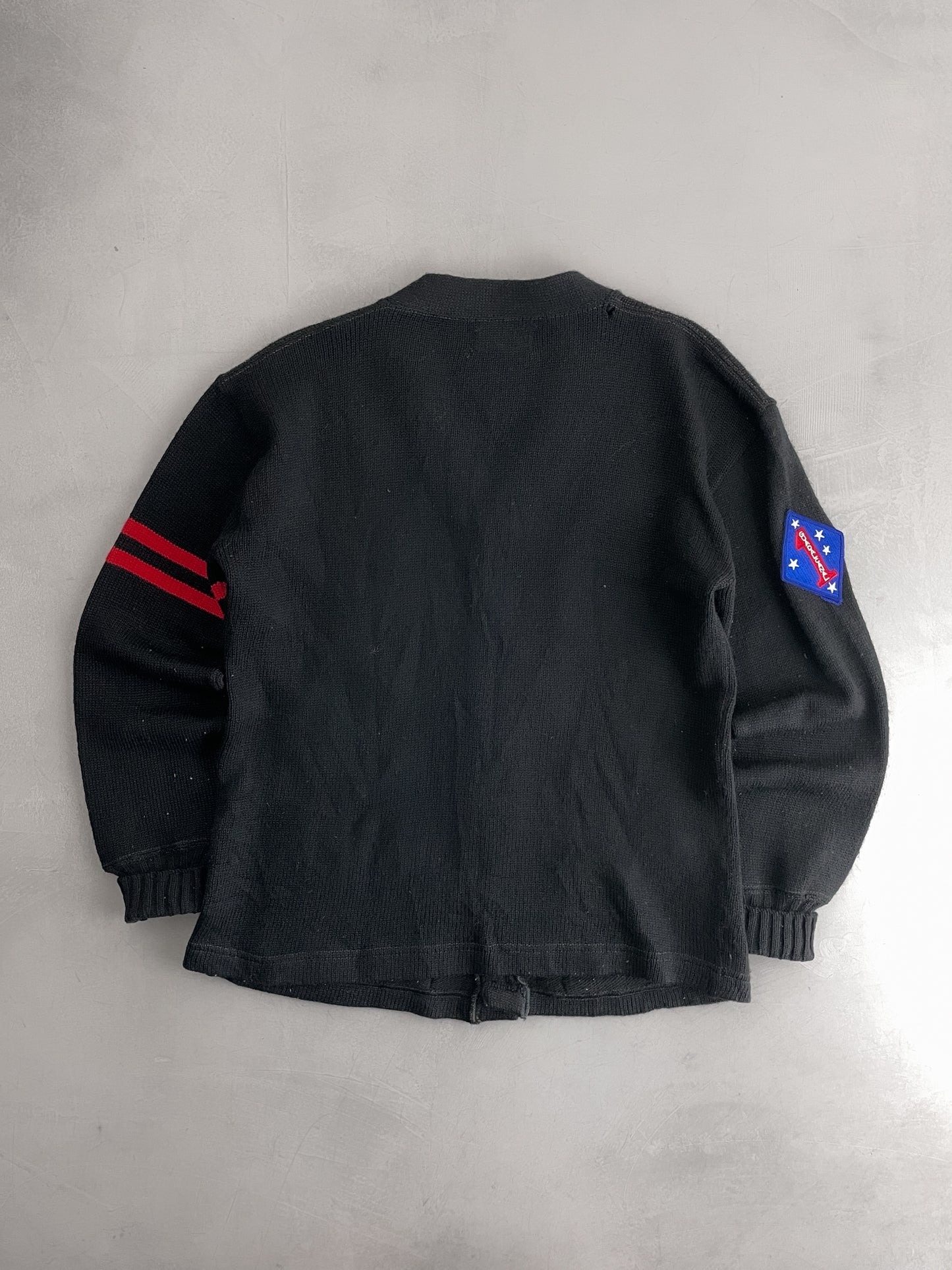 Patched Stadium Varsity Knit [M]