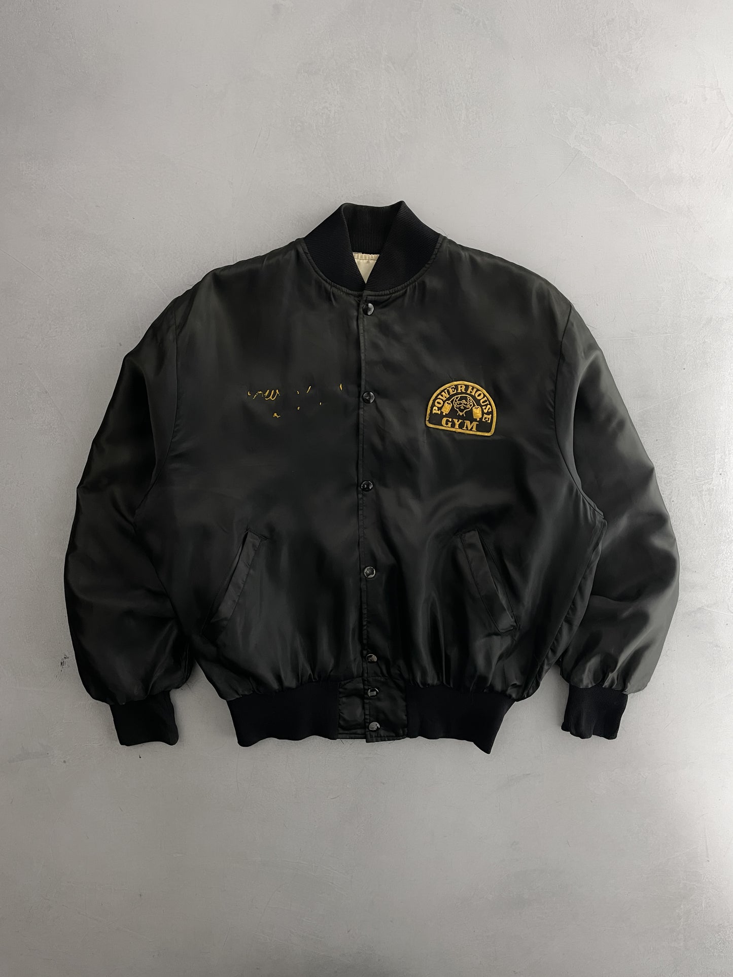 Power House Gym Satin Bomber [L]