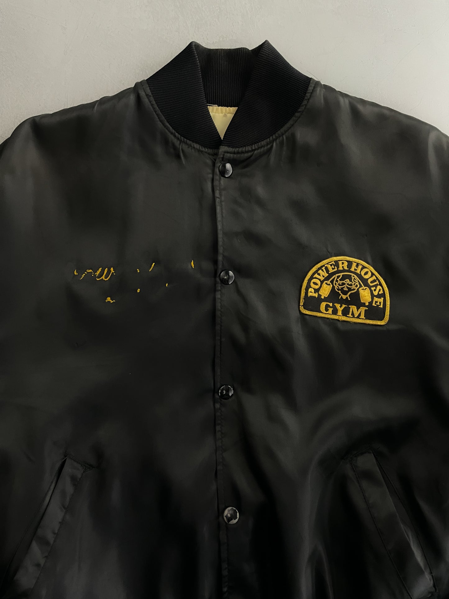 Power House Gym Satin Bomber [L]