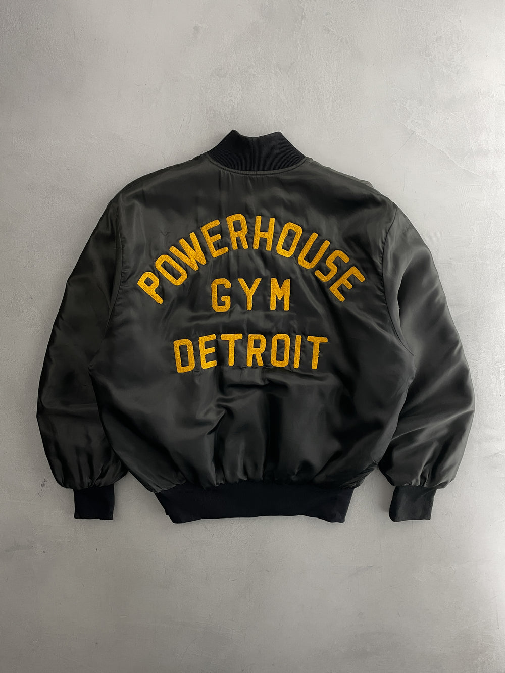 Power House Gym Satin Bomber [L]