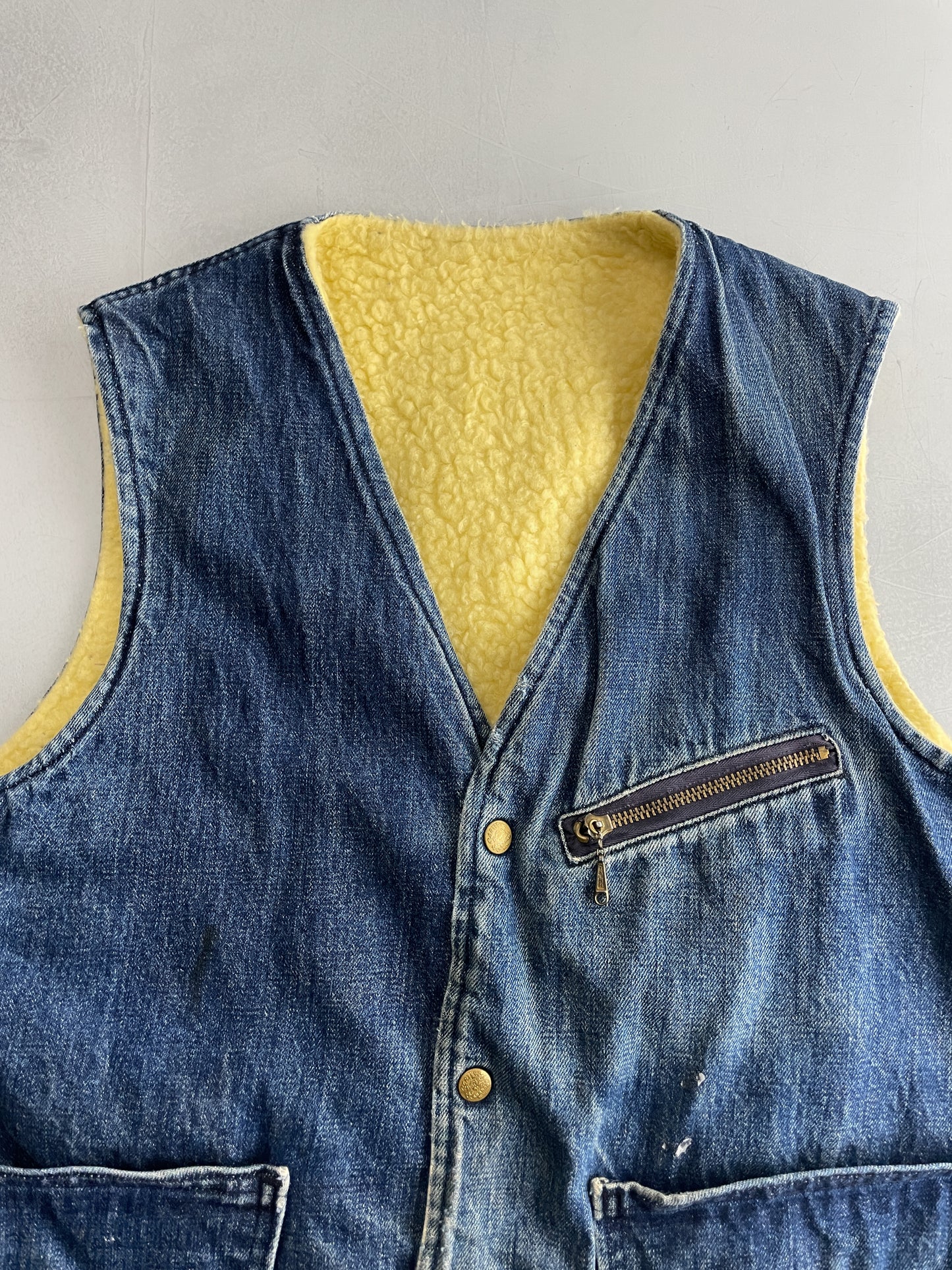 70's Carters Denim Vest [M]