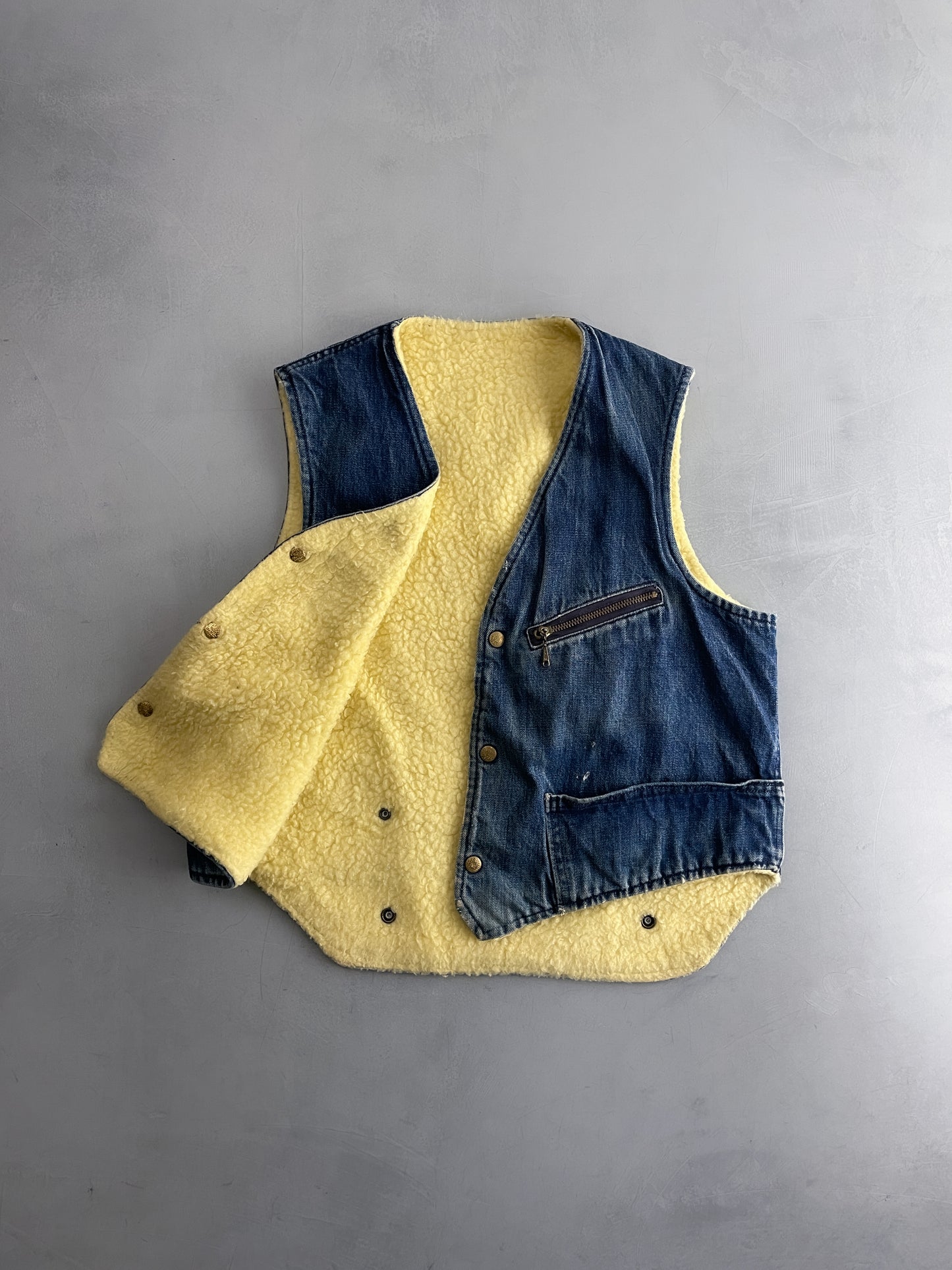 70's Carters Denim Vest [M]