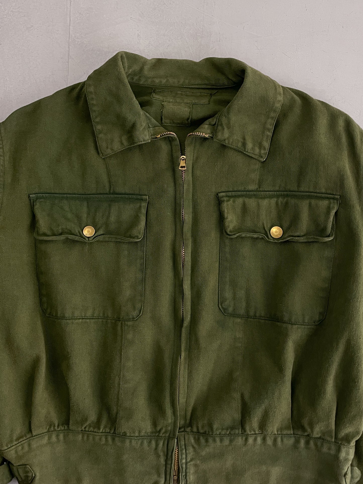 1960's Aus Army Zip Jacket [S]