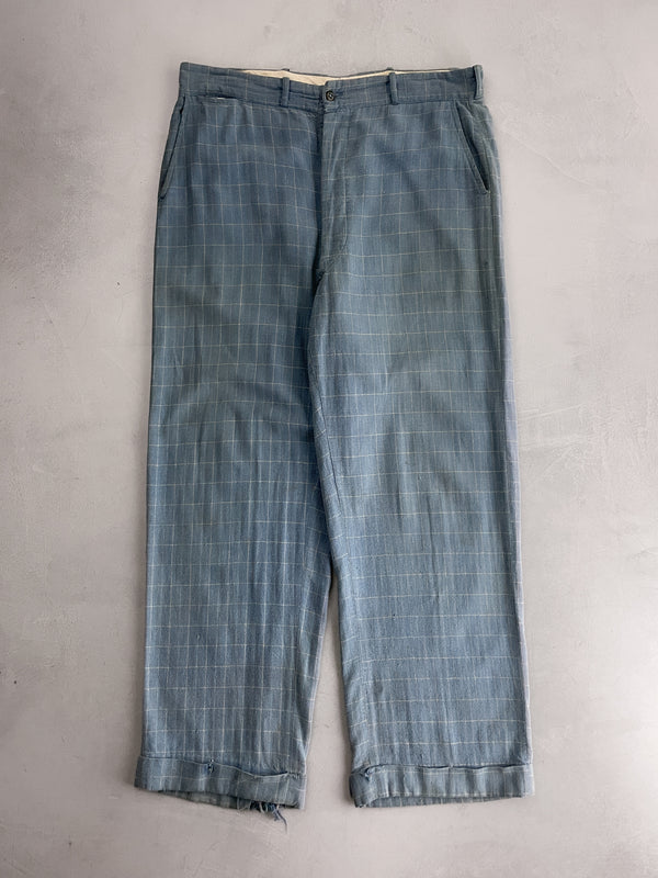 1950's Wool Slacks [36"]