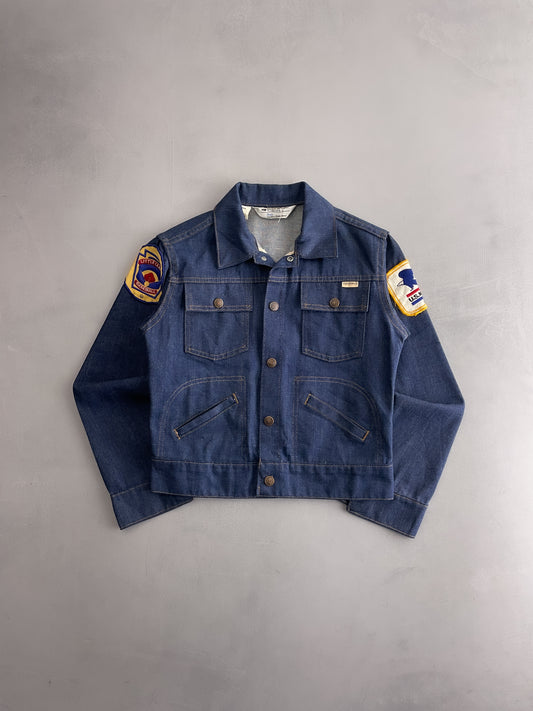 JC Penney Selvage Denim Jacket [XXS]