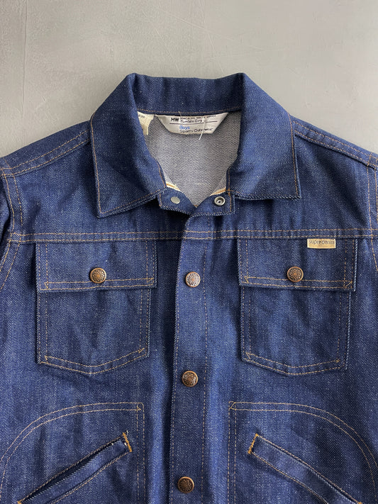 JC Penney Selvage Denim Jacket [XXS]