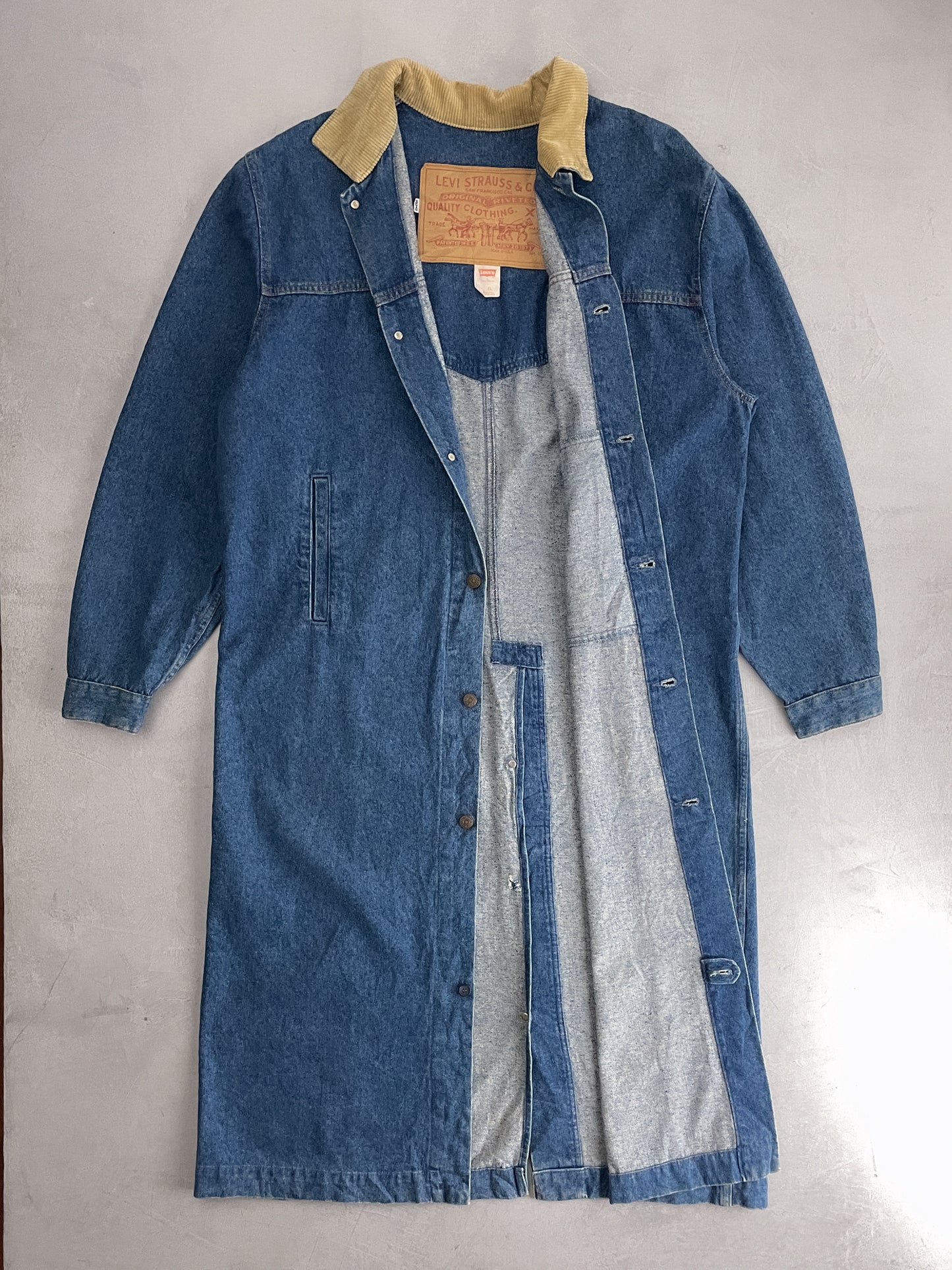 Made in USA Levi's Trench Coat [XL]