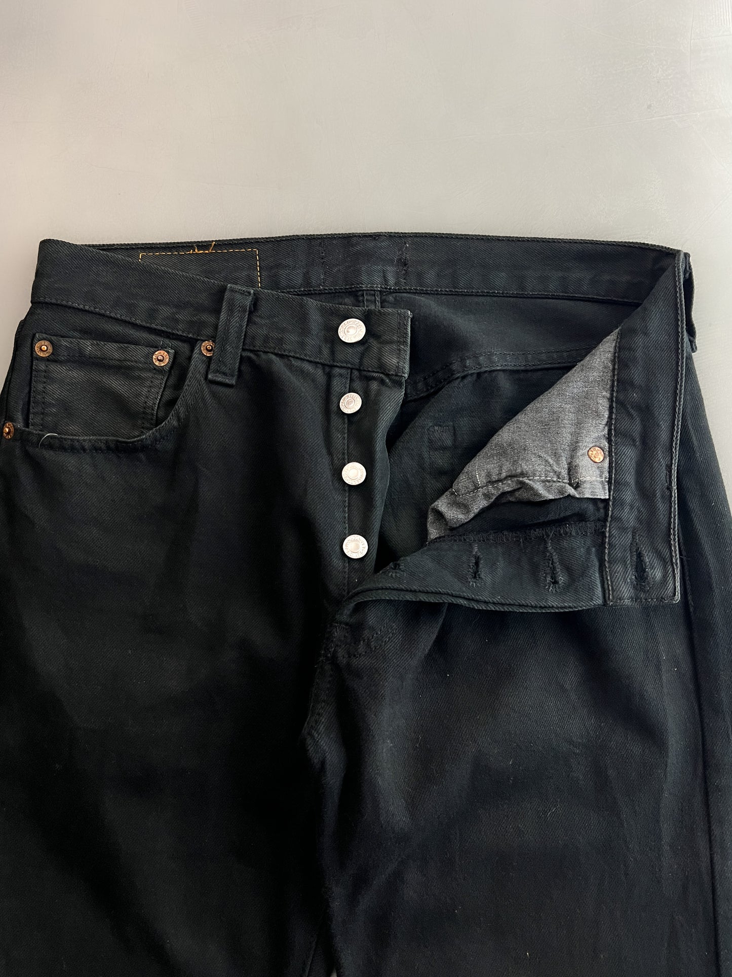 1990's Black Levis 501 [30"]