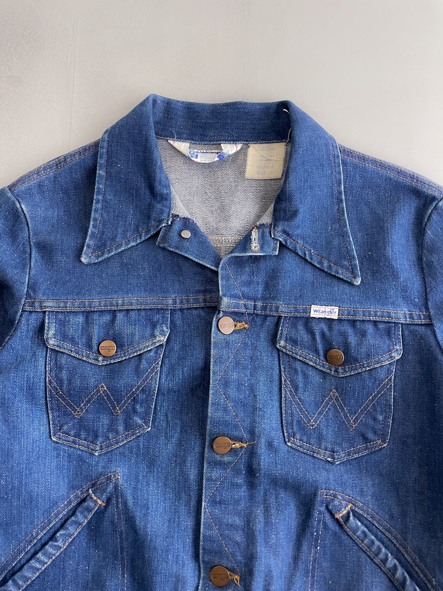 70's Wrangler Denim Jacket [XS]