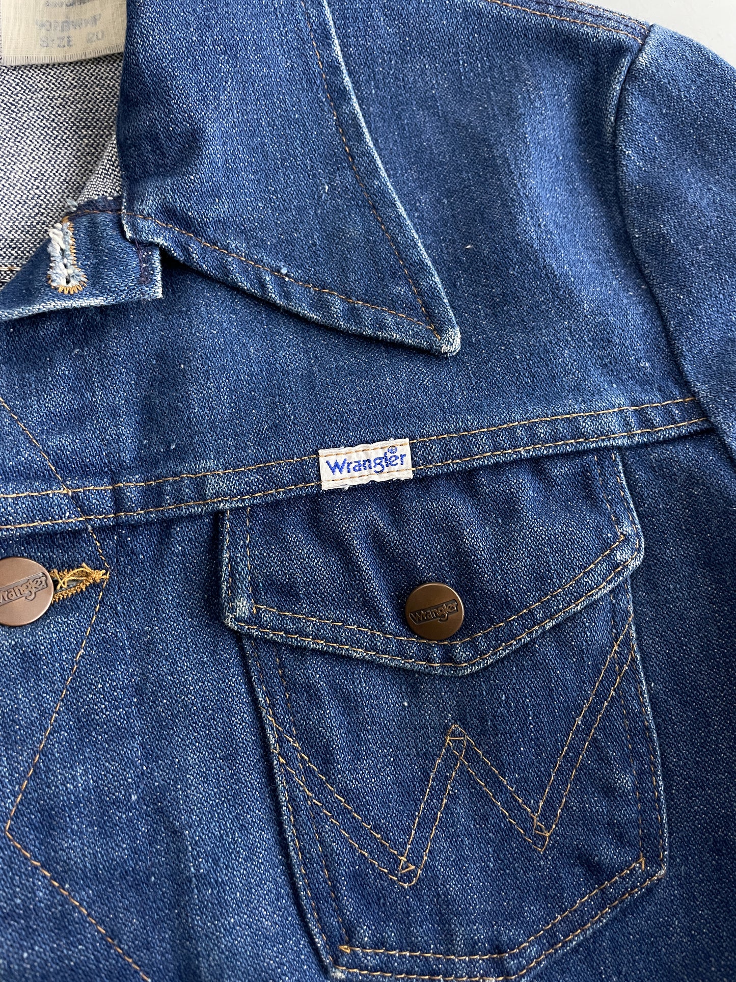 70's Wrangler Denim Jacket [XS]