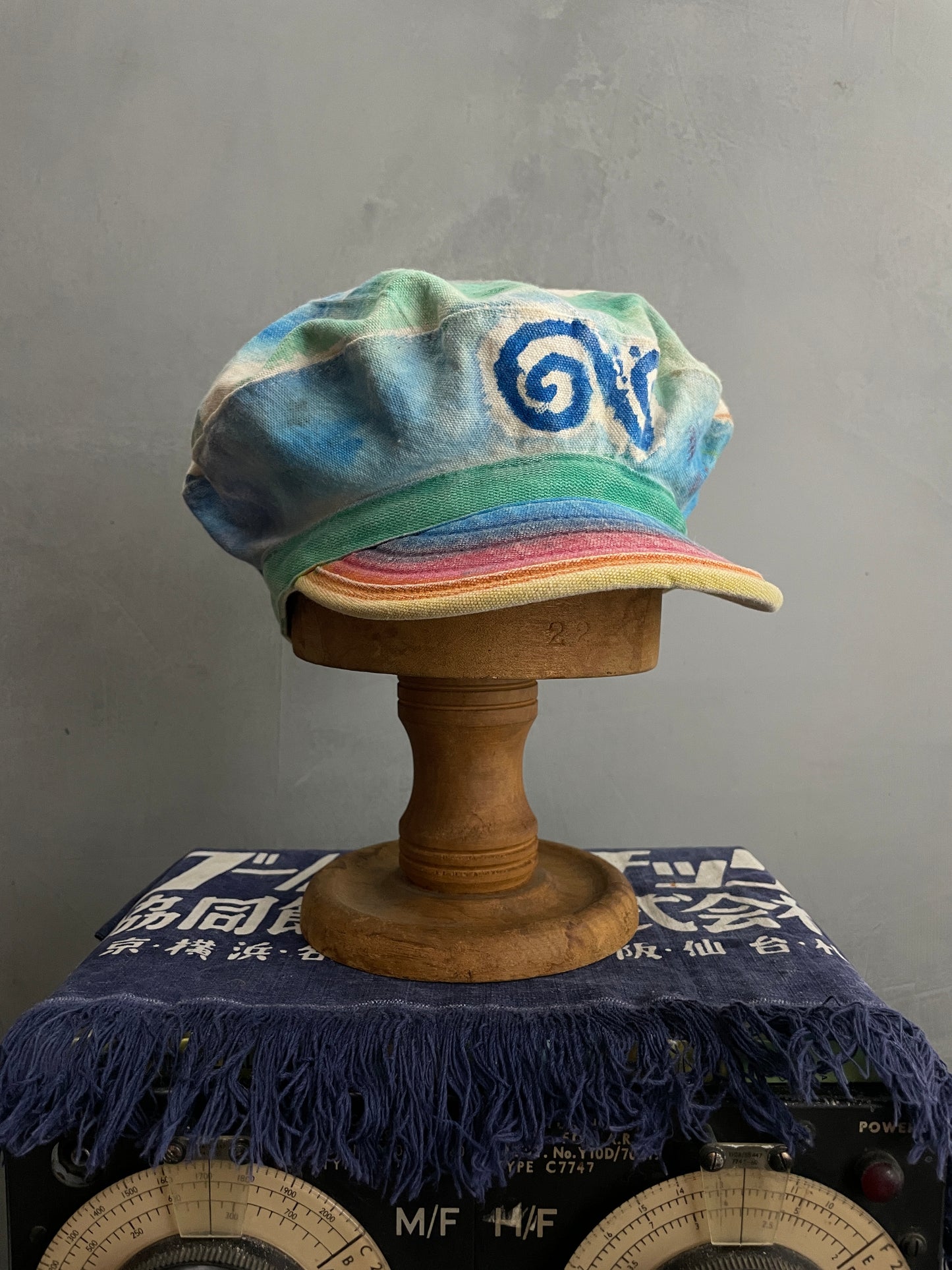 Whacky Watercolour Cap