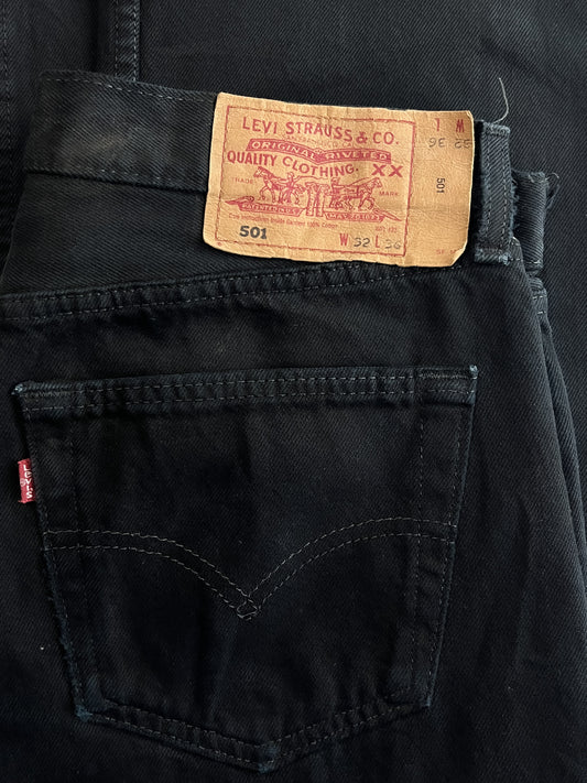 1990's Black Levis 501 [32"]