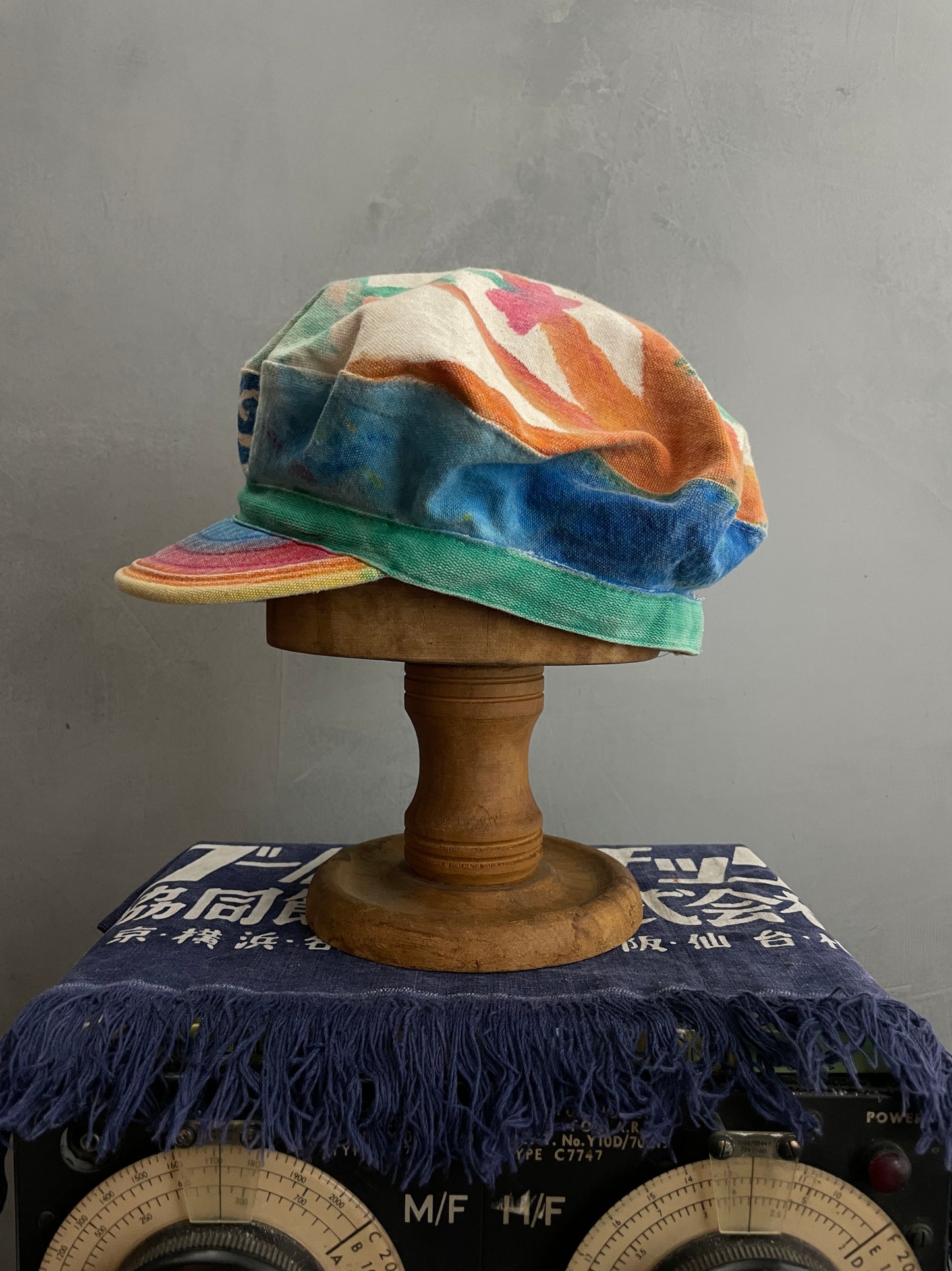 Whacky Watercolour Cap