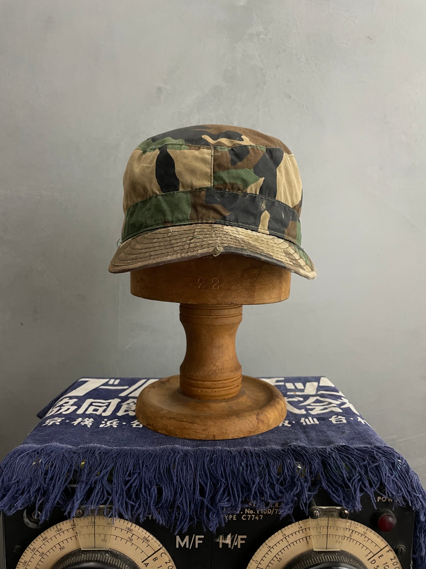 Woodland Camo Cap