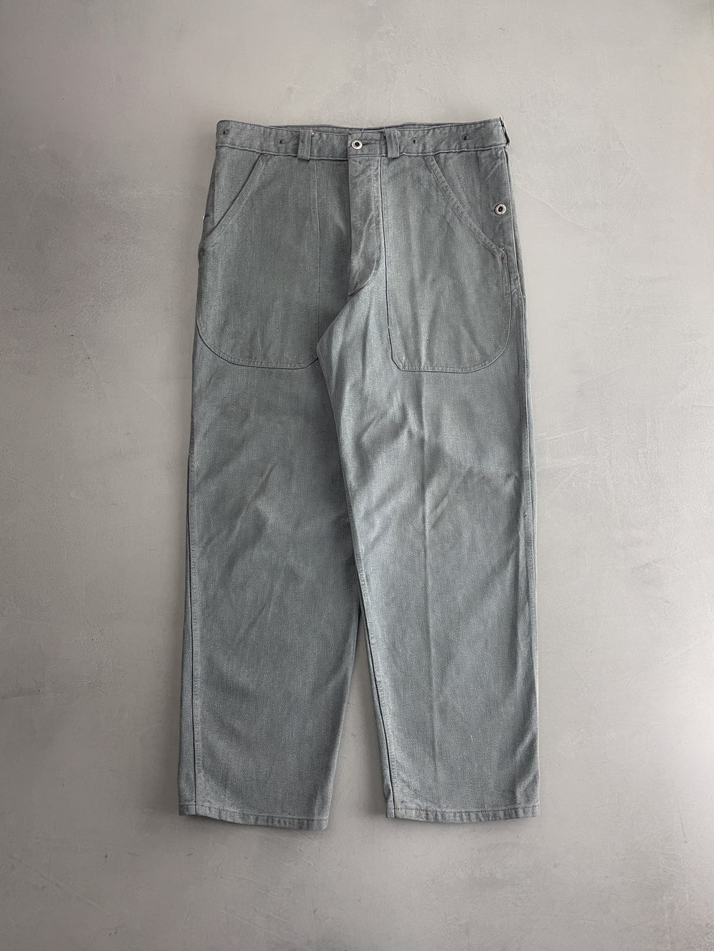 Swiss Salt & Pepper Army Pants [36"]