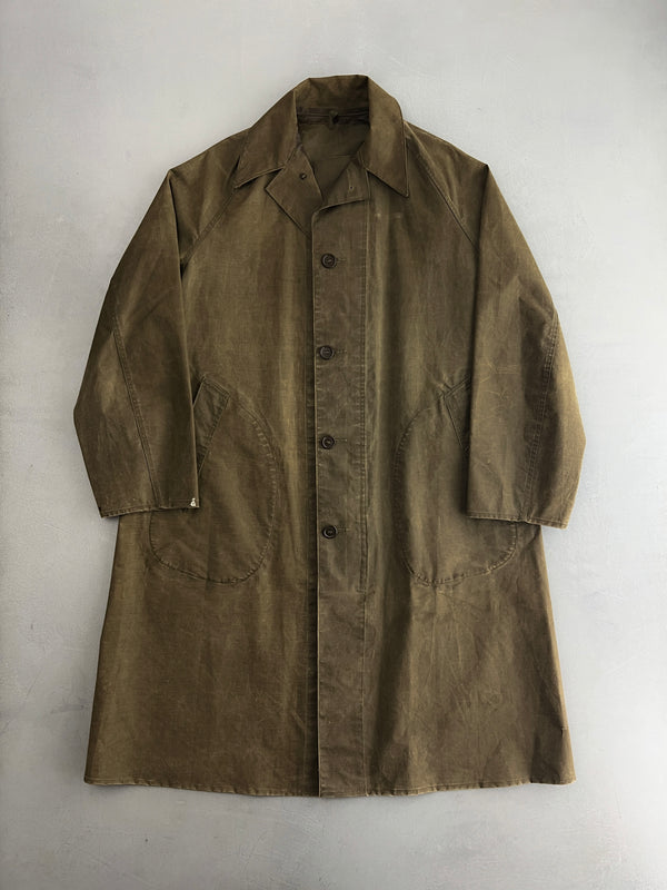 40's U.S. Army Rubberised Rain Coat [XL]