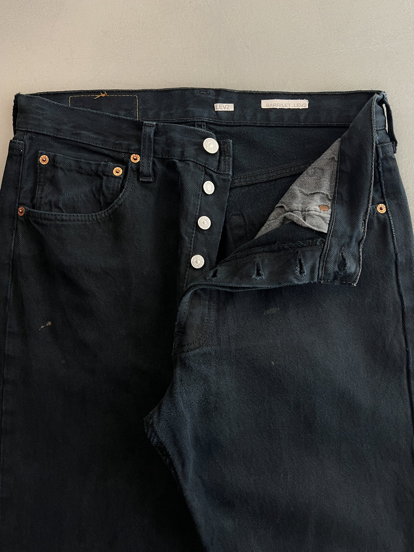 1990's Black Levis 501 [31"]