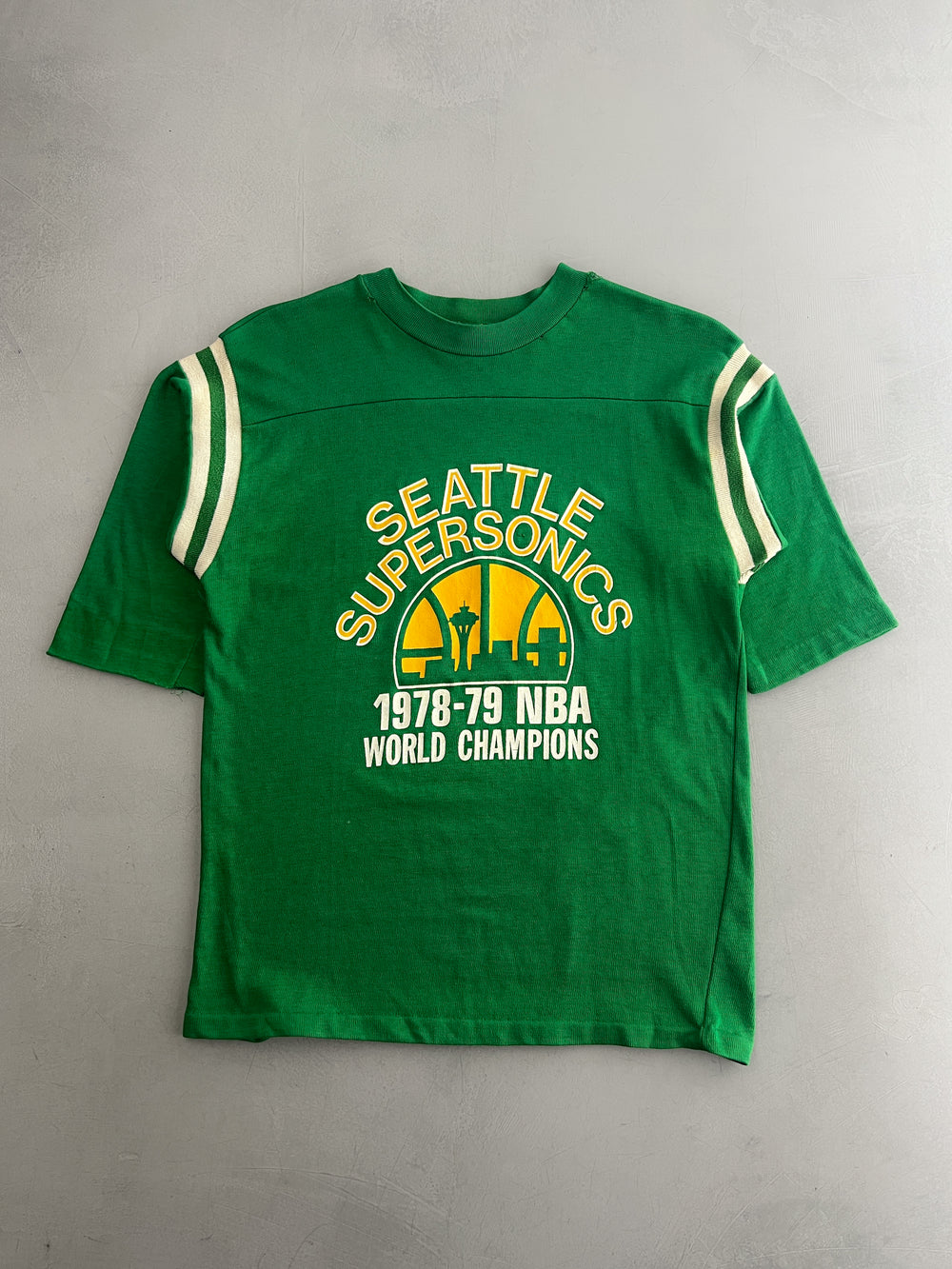 70's Seattle Supersonics Jersey Tee [M]