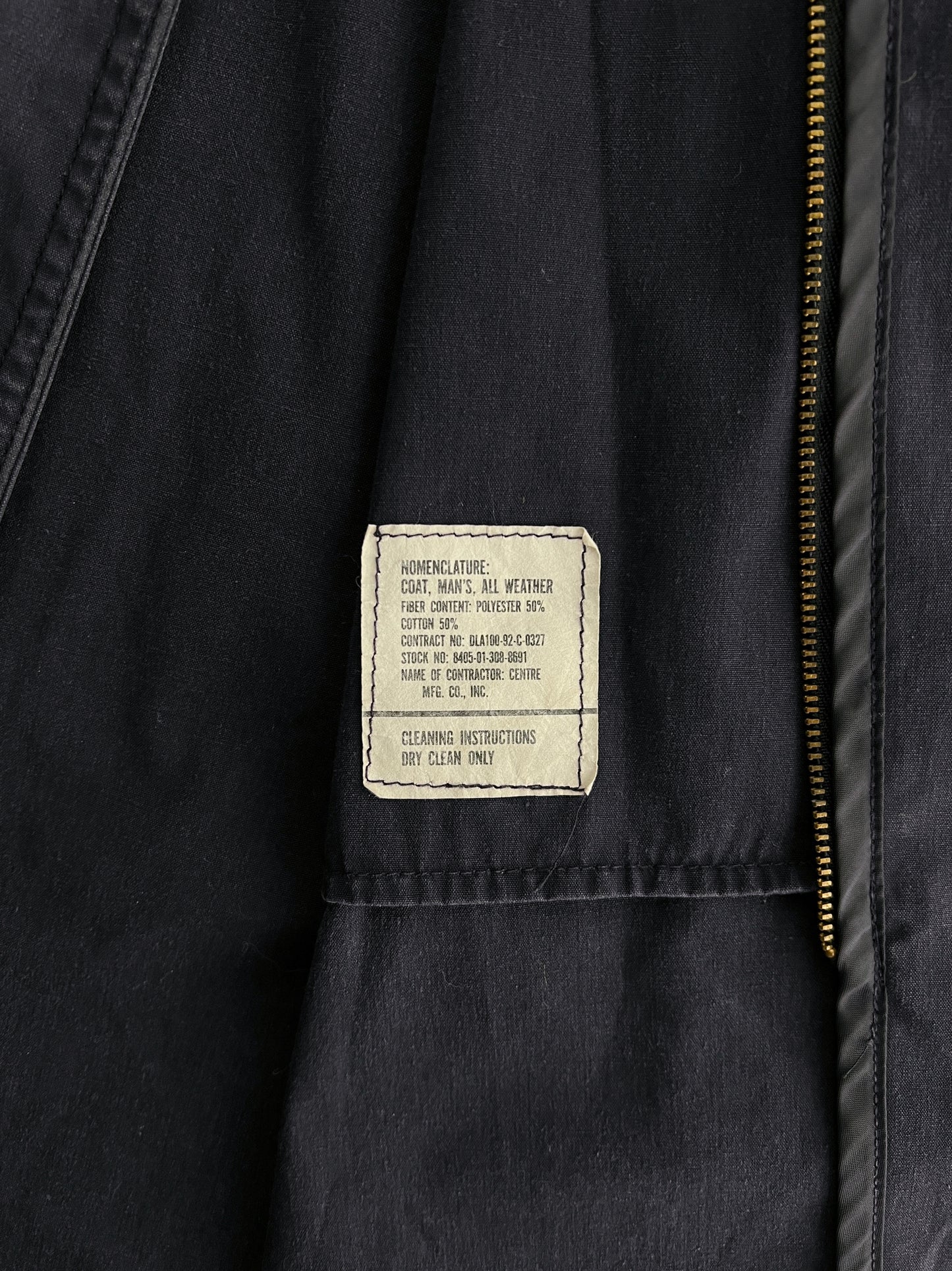 90's U.S. Air Force Trench Coat [L]