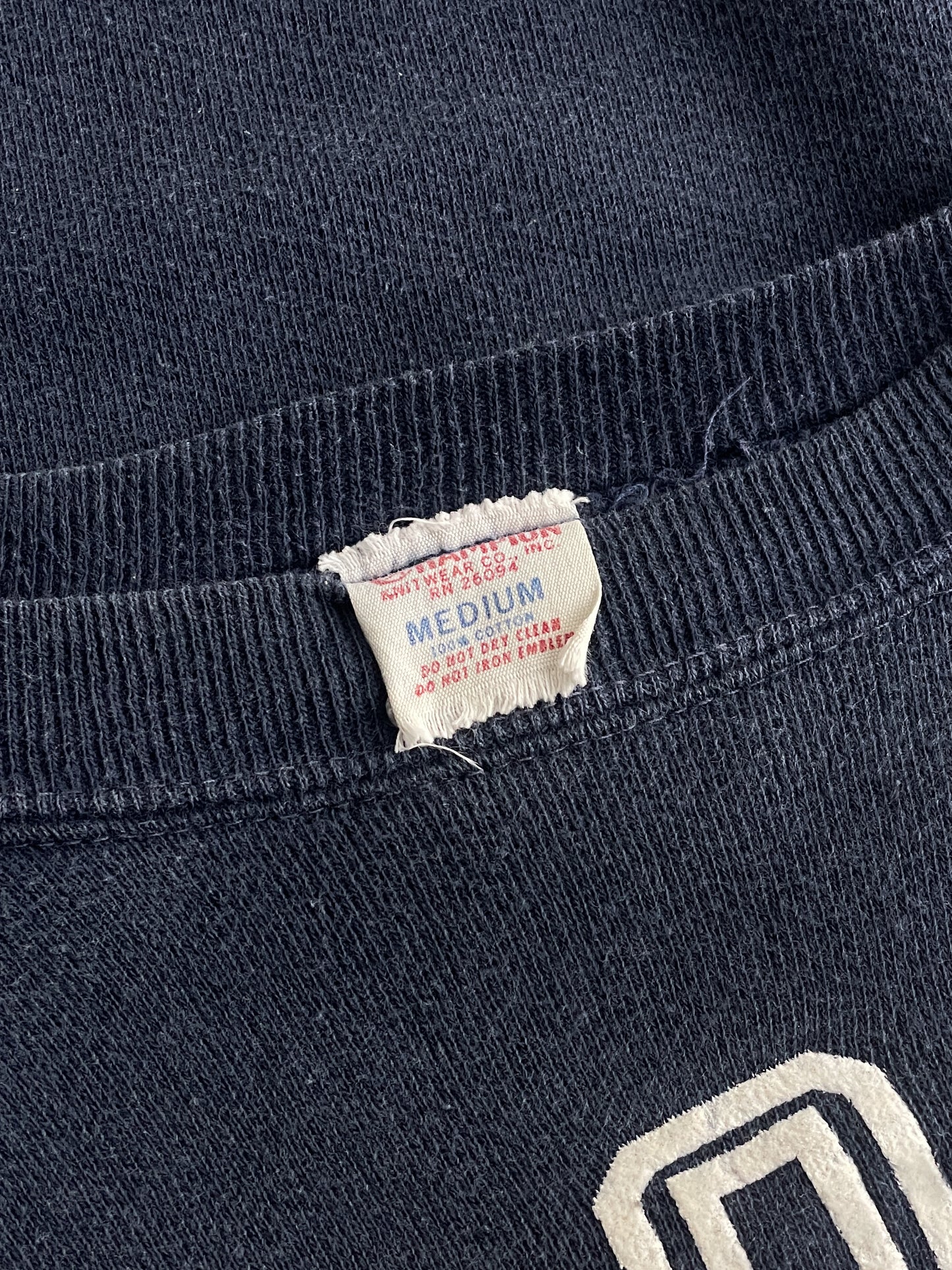 60's Champion Running Man Brown University Sweatshirt [M]