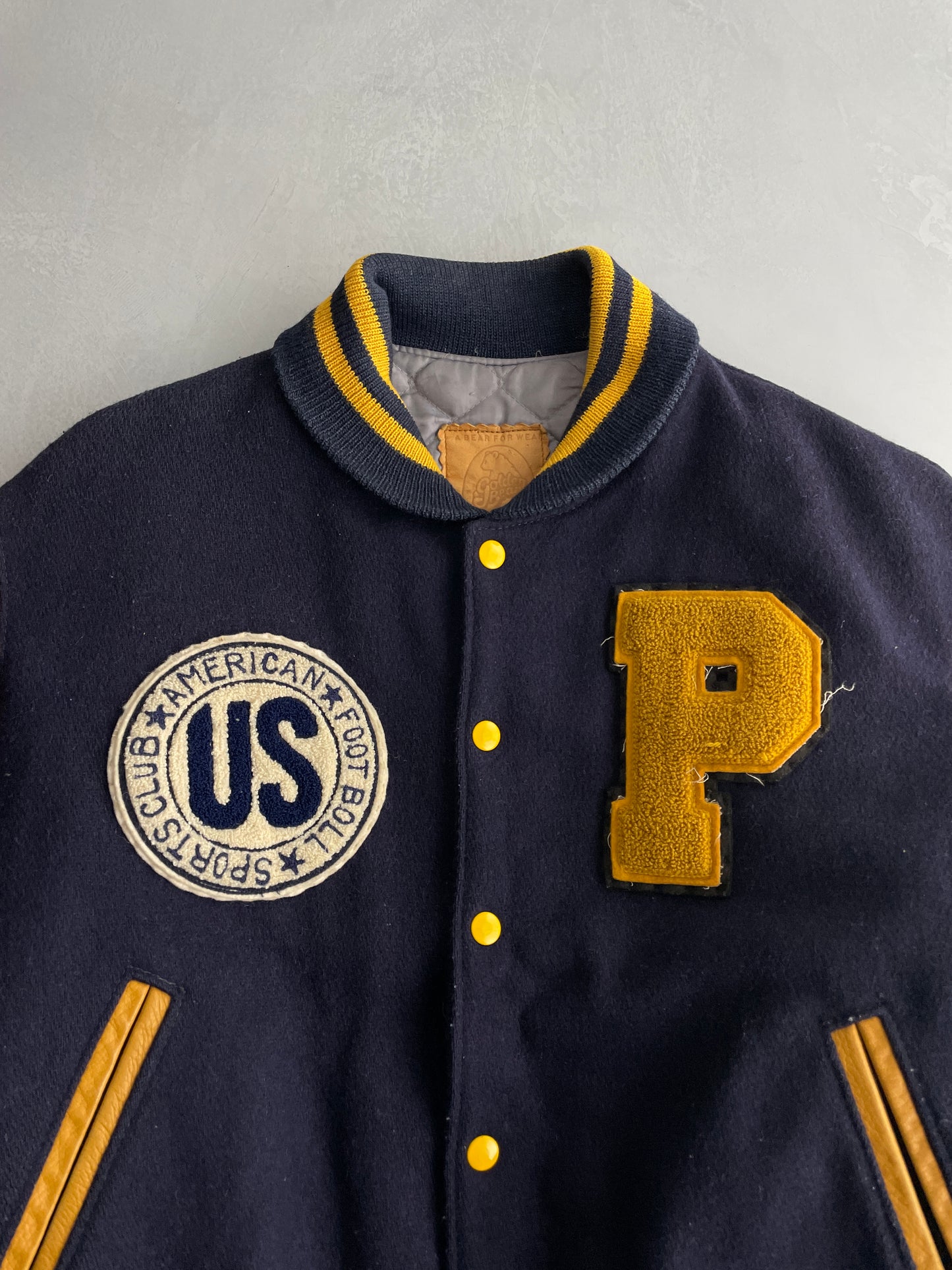 Golden Bear Letterman Jacket [L]