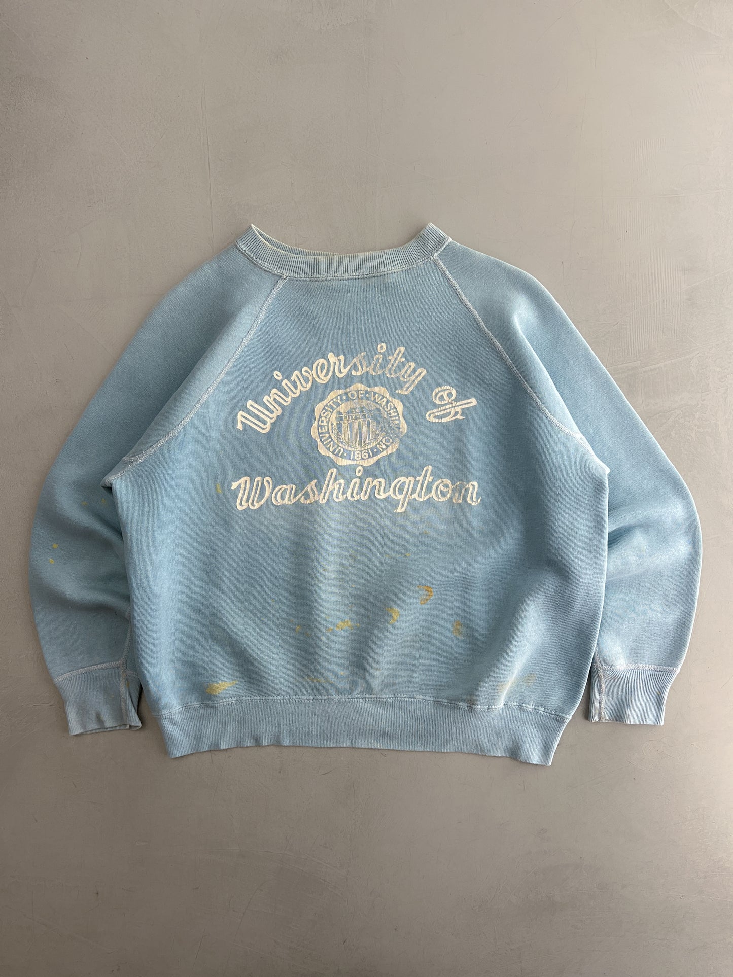 Faded 60's Champion Running Man U.W. Sweatshirt [M/L]