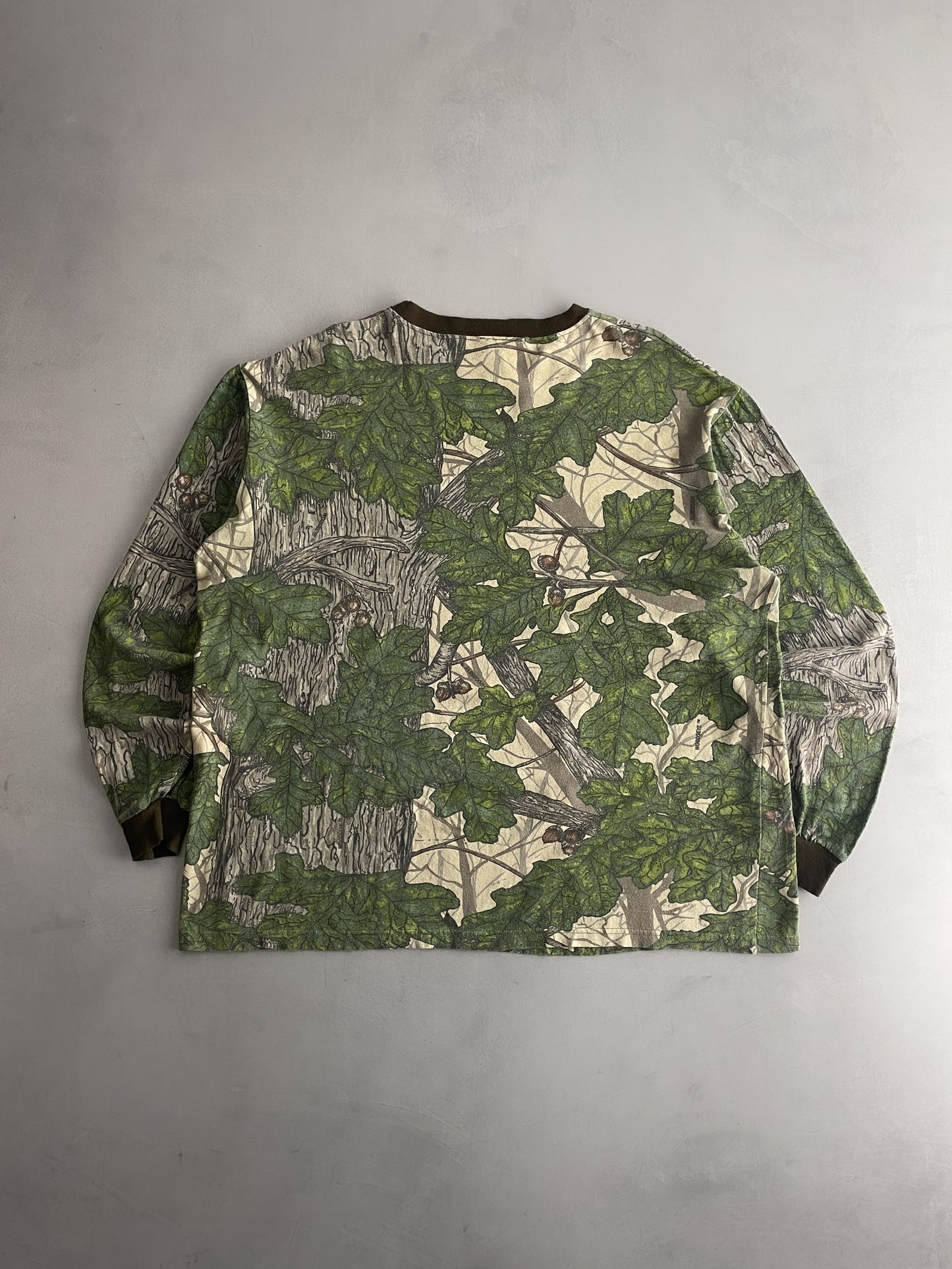 Woodseye Camo Long Sleeve Pocket Tee [XL]