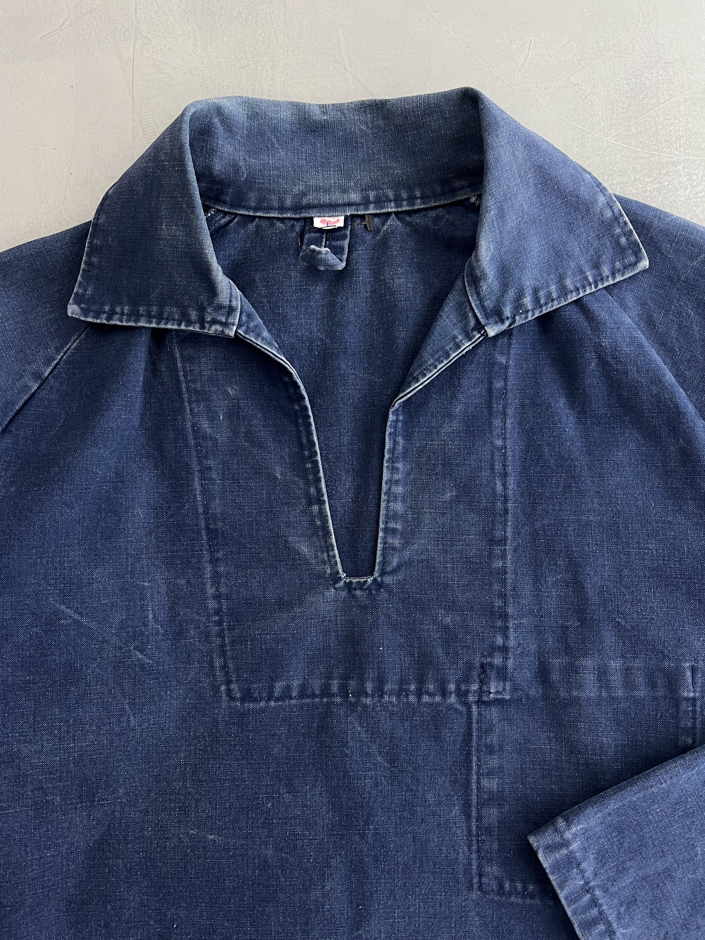 60's French Indigo Sailing Smock [M]