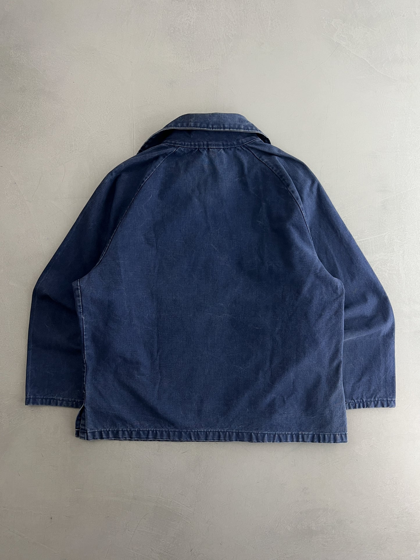 60's French Indigo Sailing Smock [M]