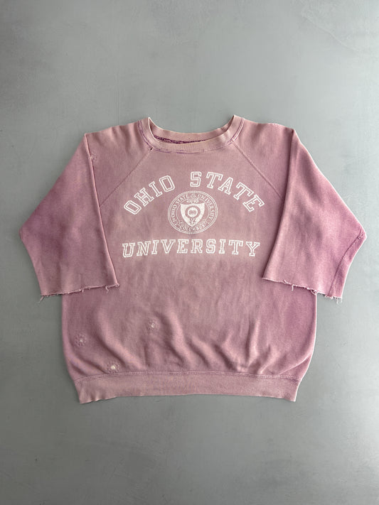 50's/60's Faded Ohio State Uni Sweatshirt [L]