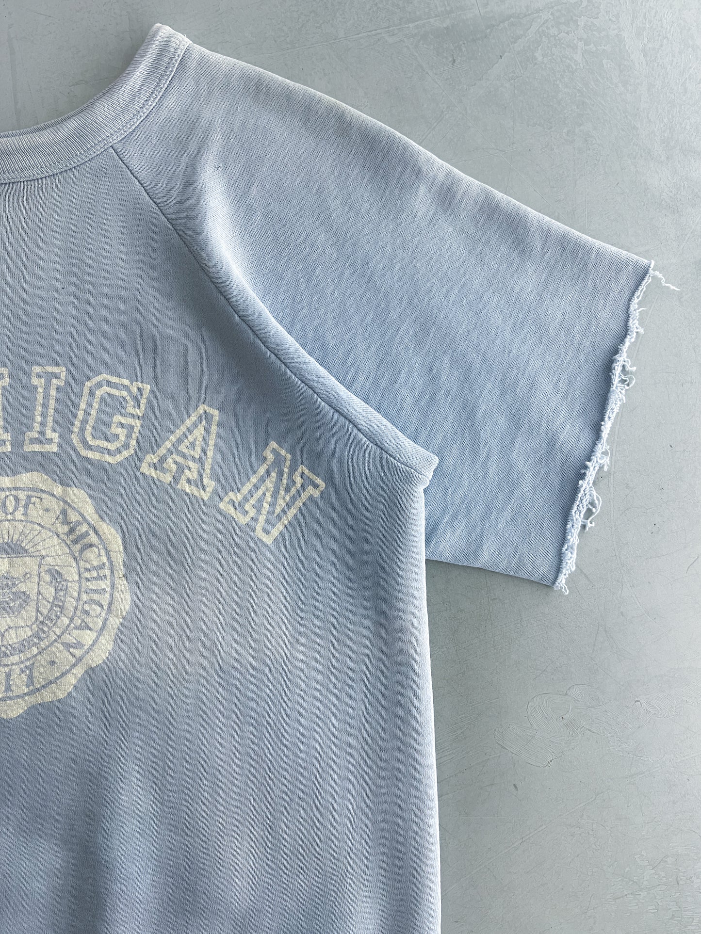 50's/60's Faded Michigan University Sweatshirt [M/L]