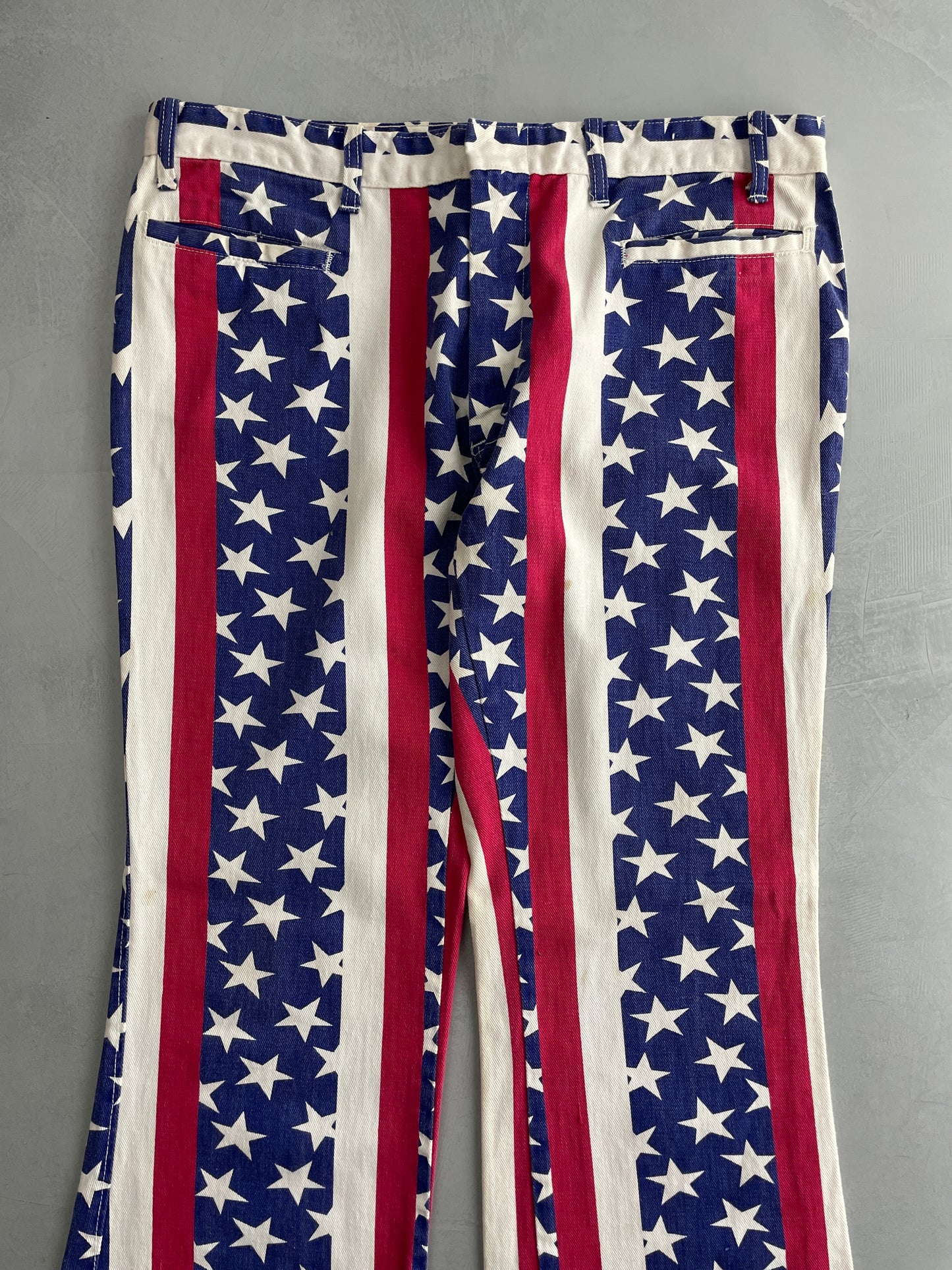 70's American Flag Flares [38"]