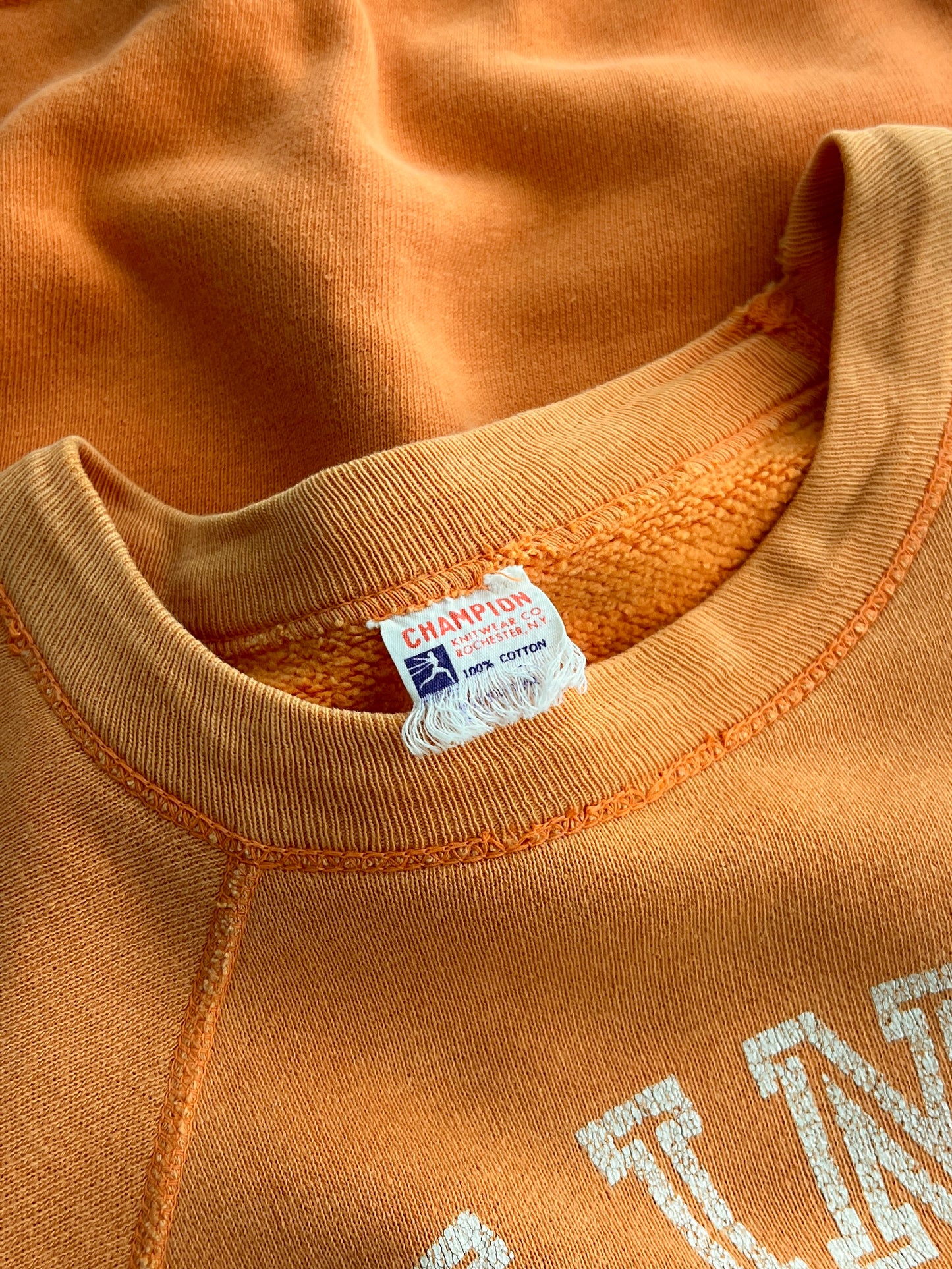 50's Champion Running Man University of Illinois Sweatshirt [M/L]