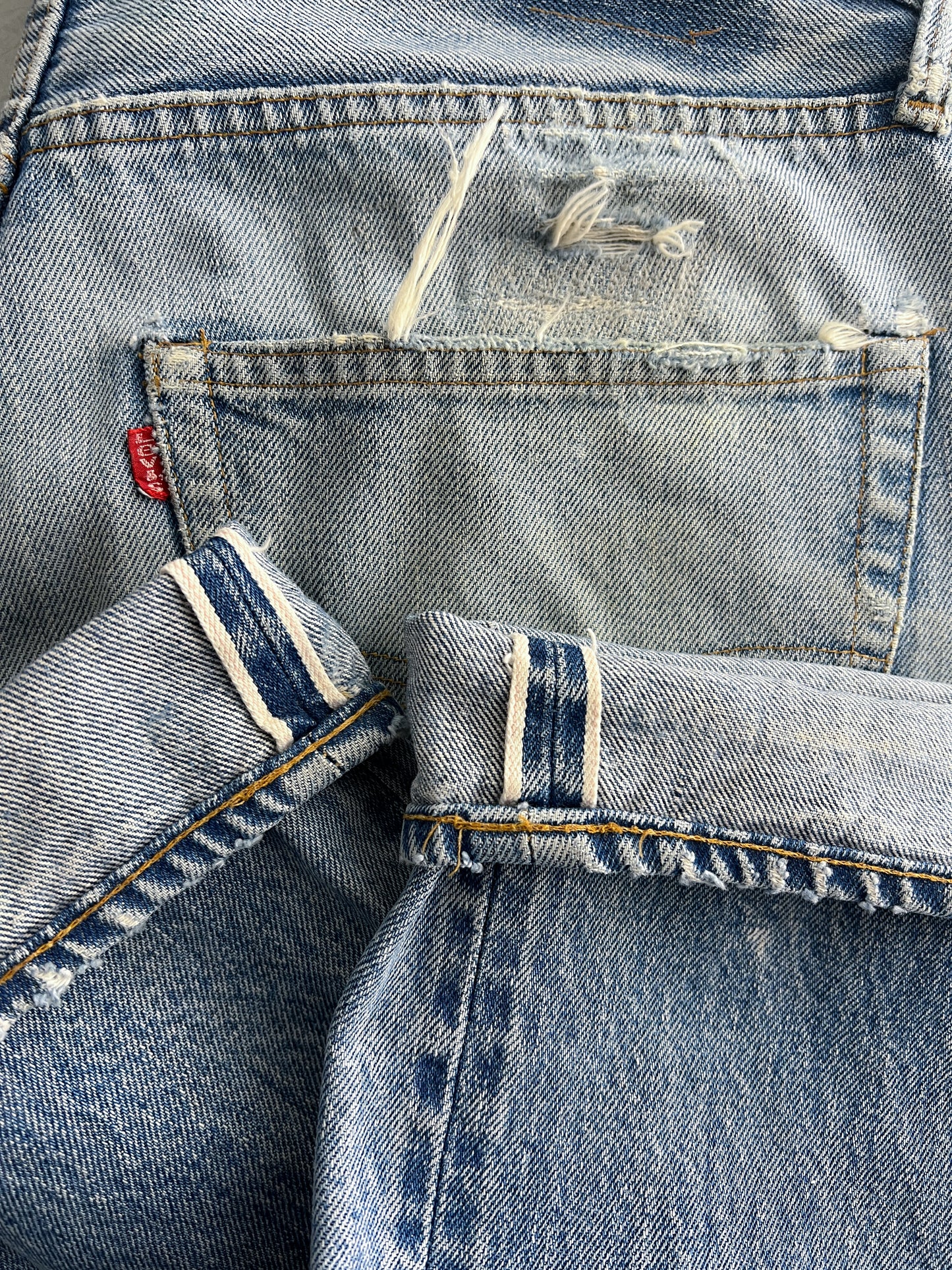 70's Levi's Red Line 501's [32"]