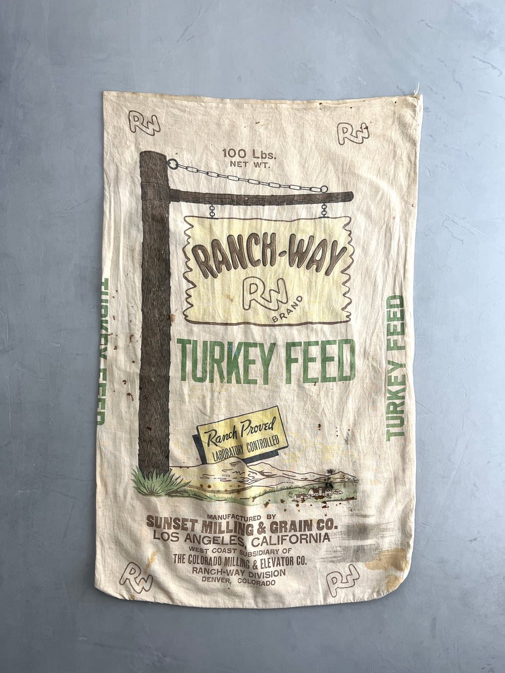 Ranch-Way Turkey Feed Grain Bag