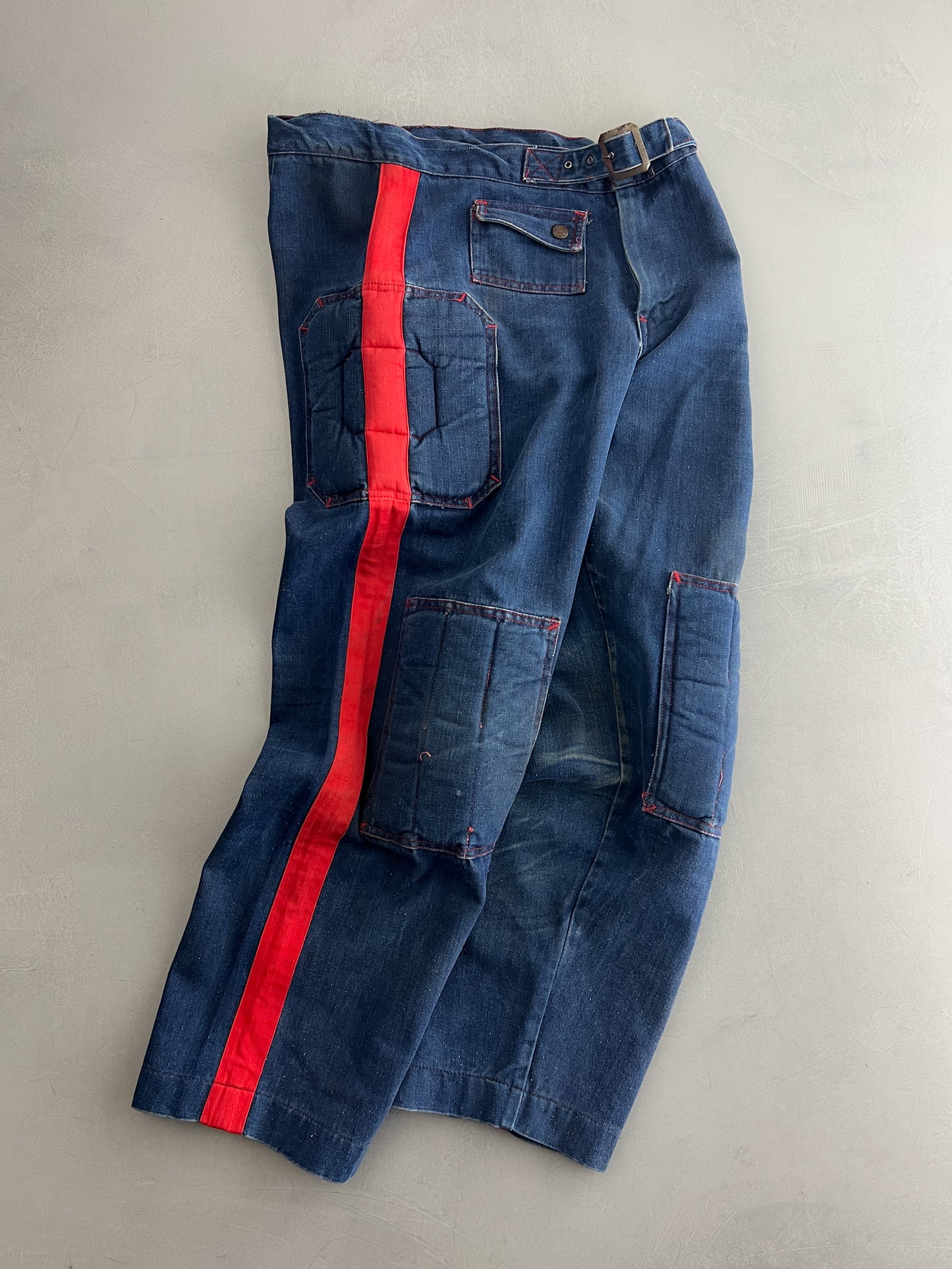 70's Denim Motorcross Pants [34"]