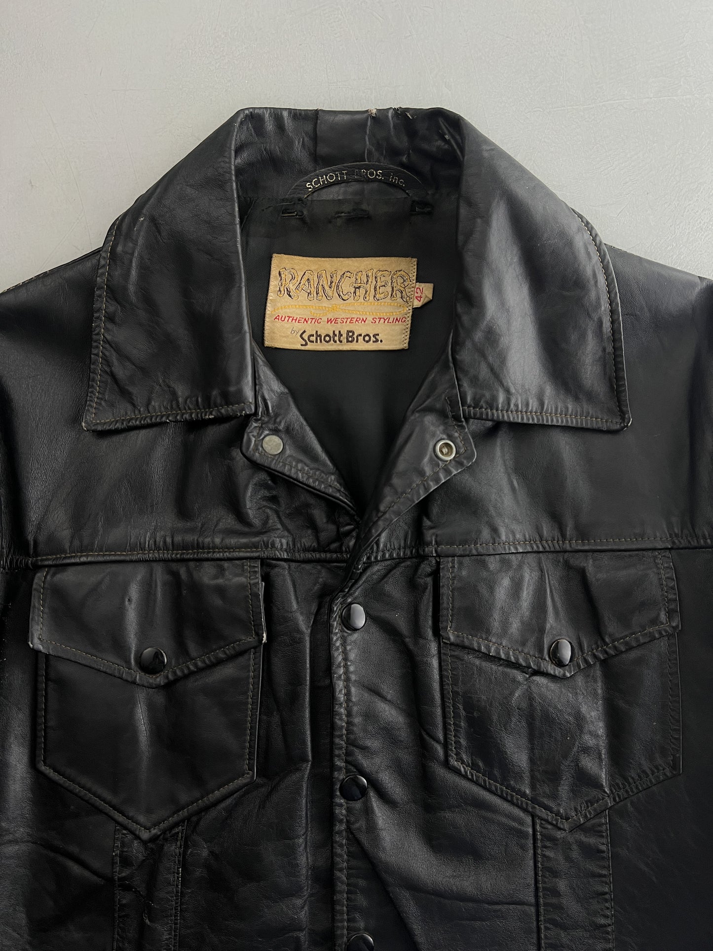 Schott Bro's Rancher Leather Jacket [M]