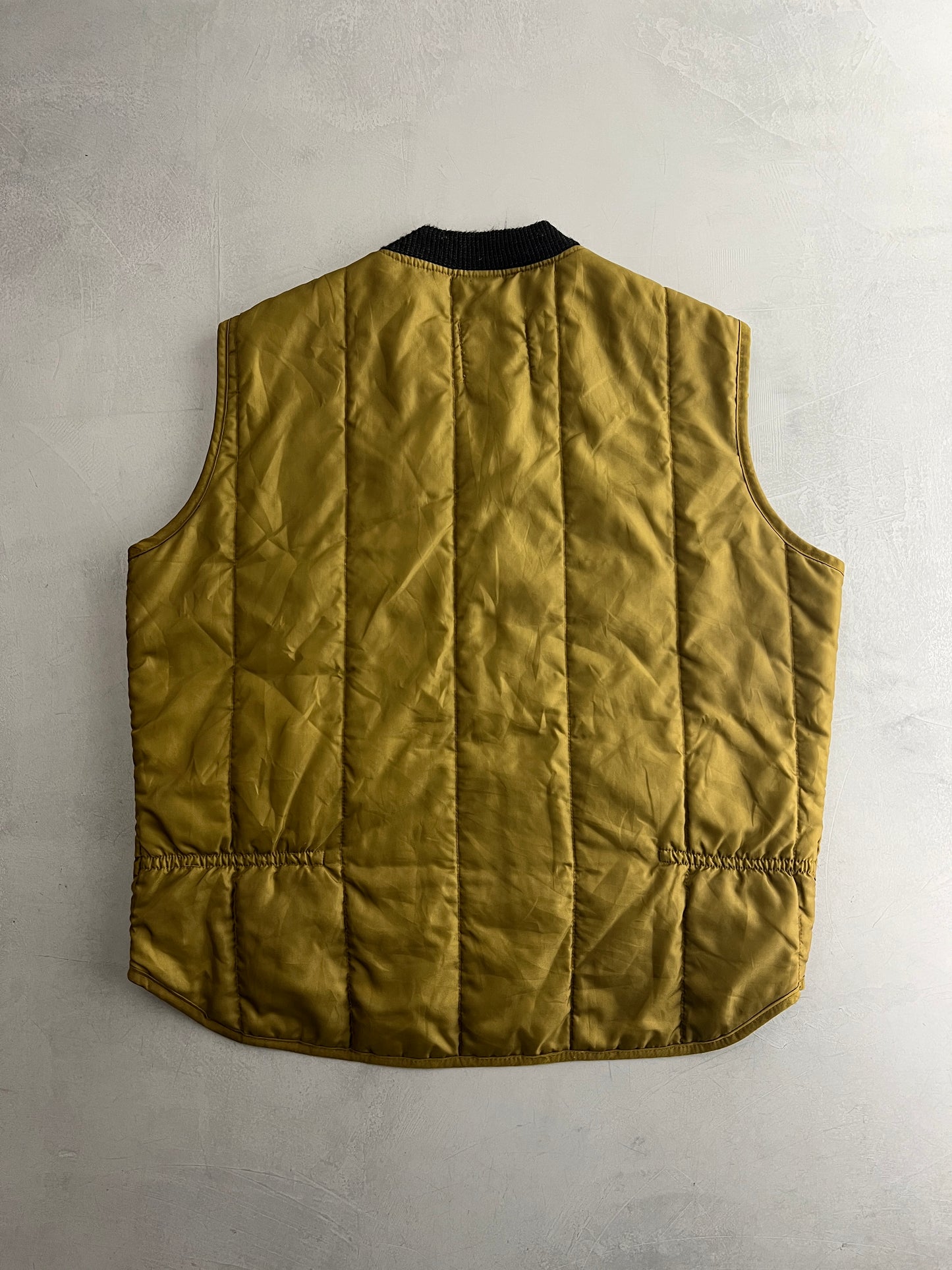 Patched Fishing Down Vest [L]