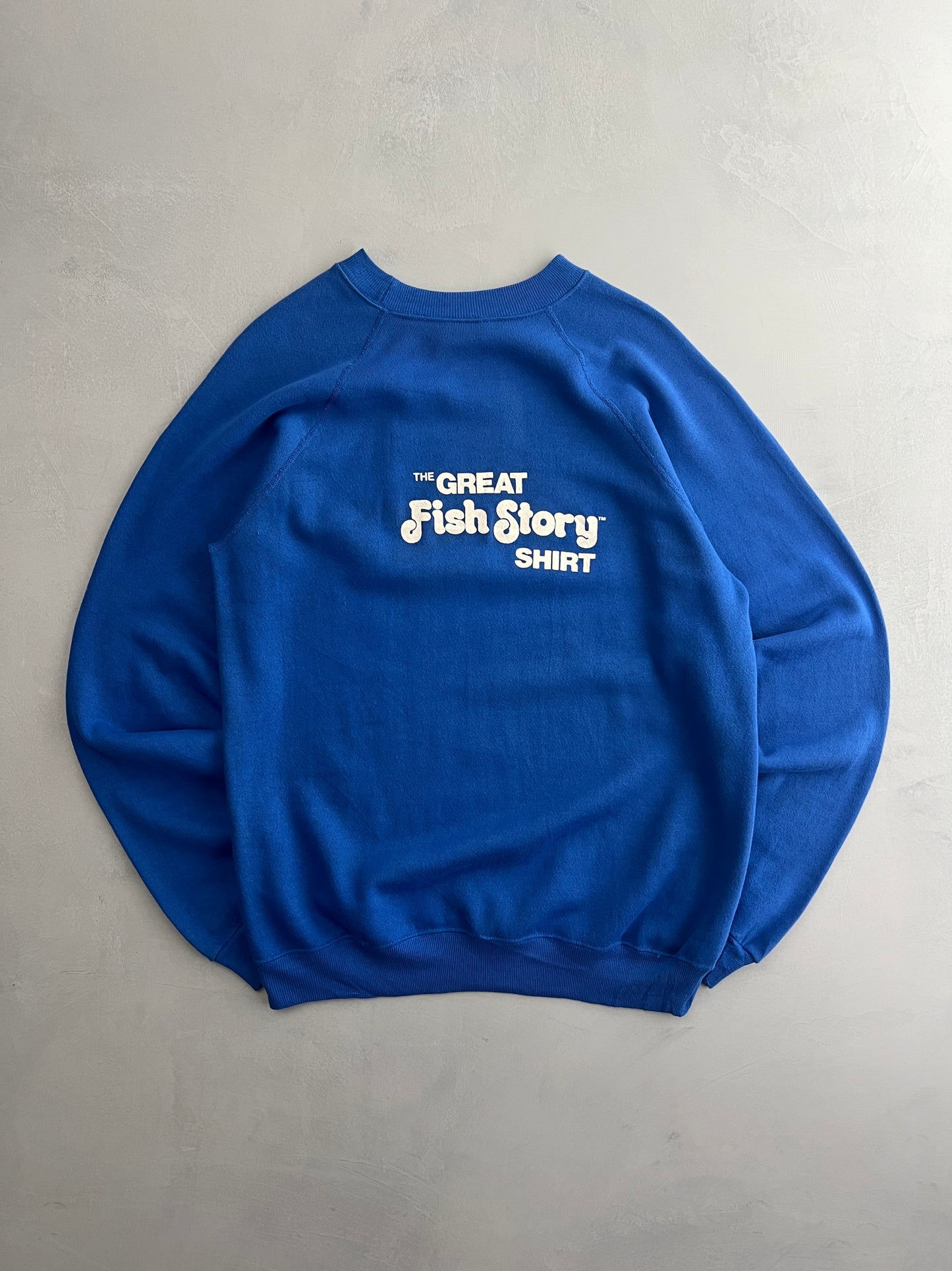 80's 'The Great Fish Story' Sweatshirt [L/XL]
