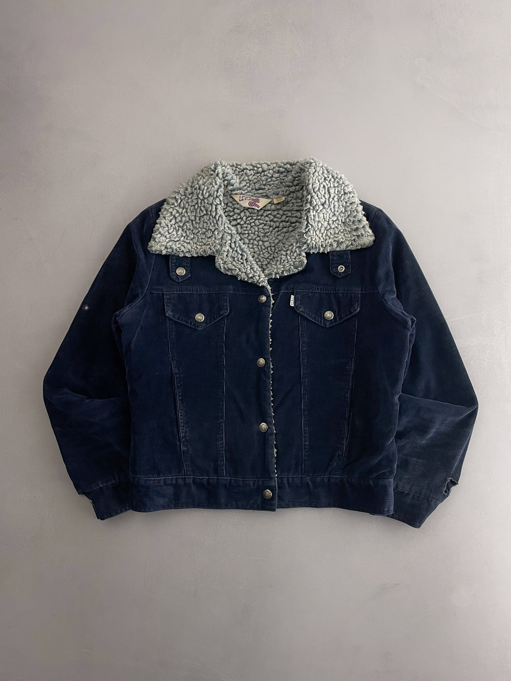 70's Levi's Cord Sherpa Jacket [S]