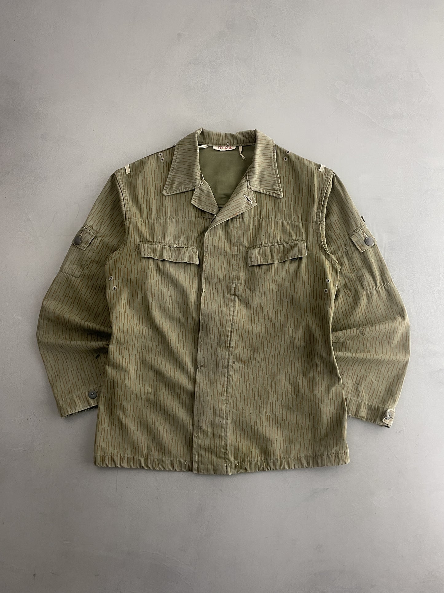 Faded East German Rain Camo Jacket [M]