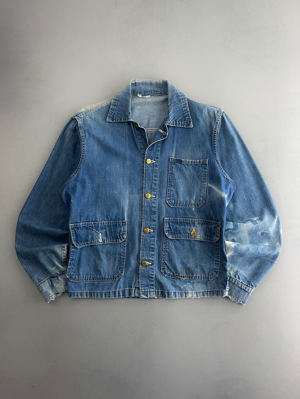 70's Union Made Big Smith Denim Engineer Jacket [L]